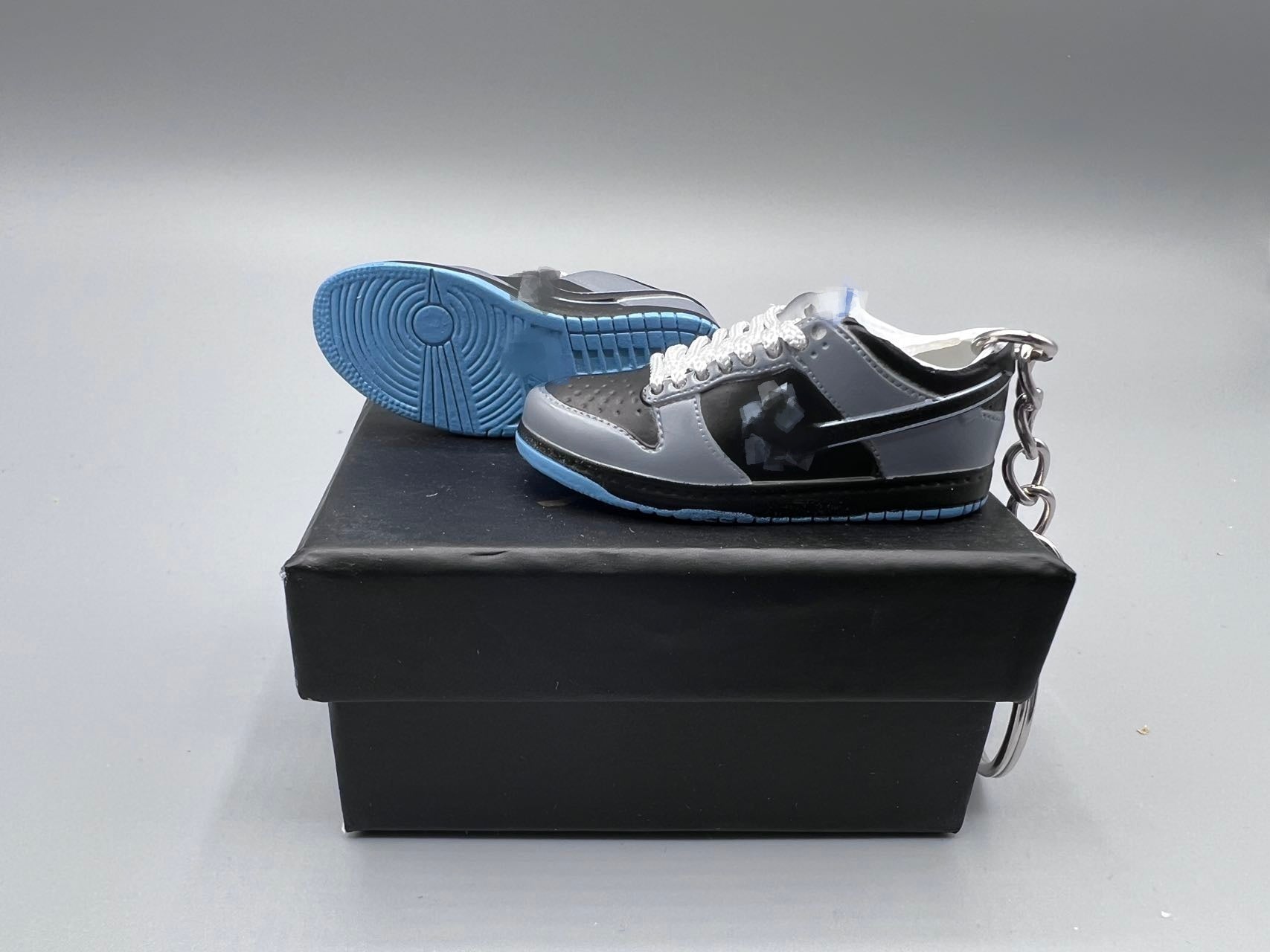 1:6 Scale Mini Sneaker – “Black/Blue Lobs”