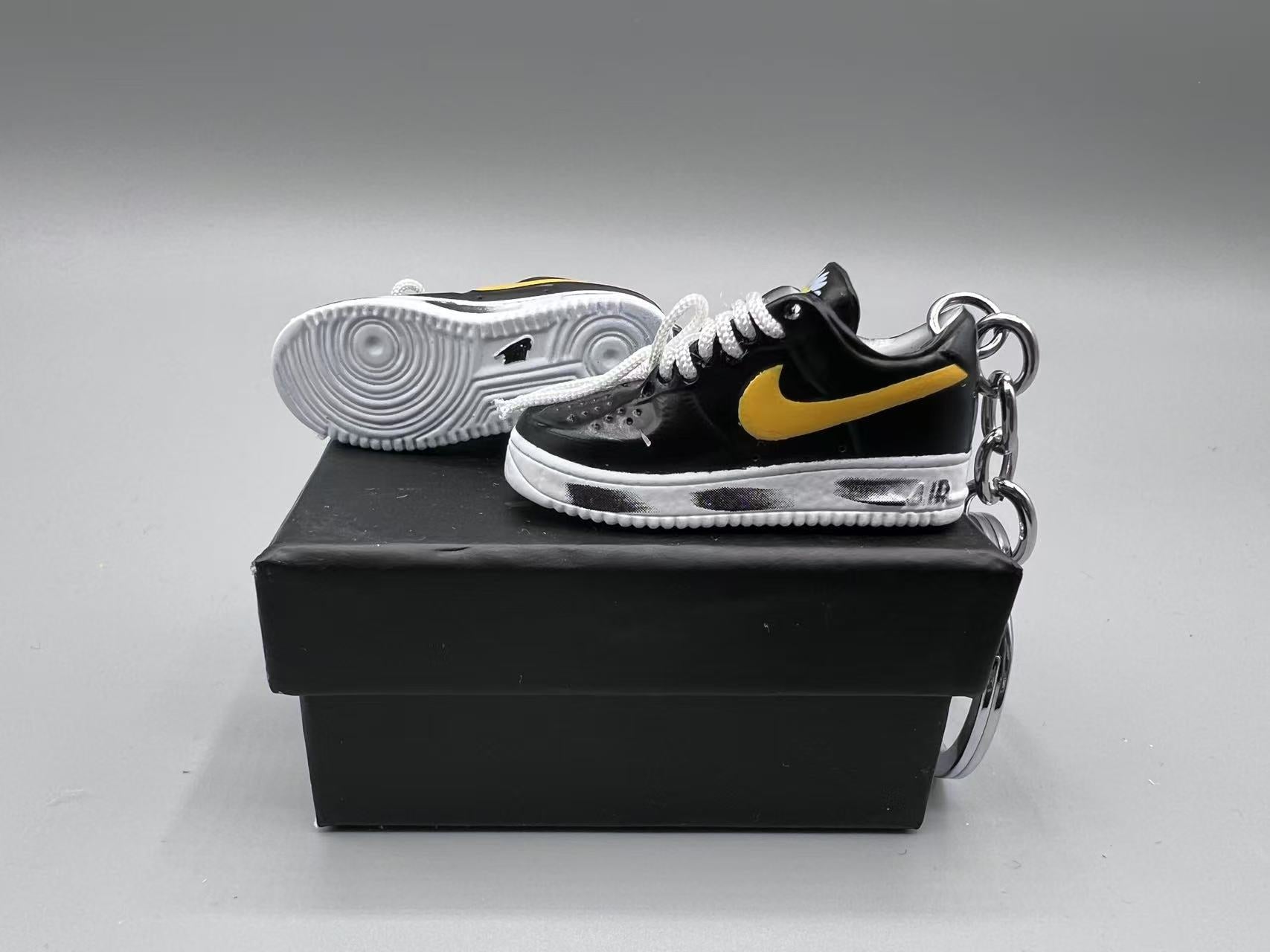 1:6 Scale Mini Sneaker – Doll Wear or Keychain - "G-Dragon Inspired Yellow"