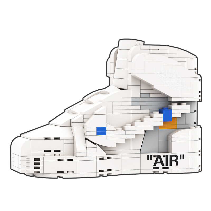 "Off-White Europe" Inspired Air Jordan 1 Bricks / Building Blocks Set