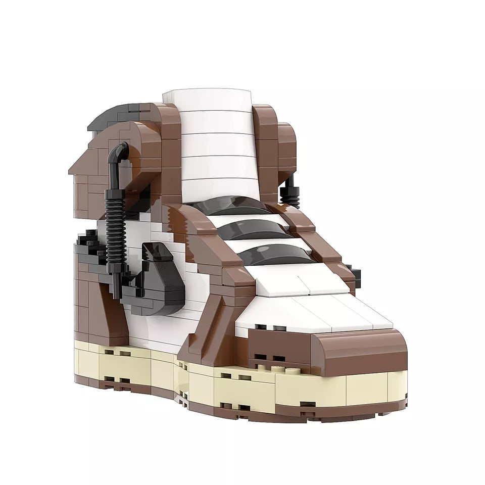【Travis Scott Mocha High 】AJ1 Bricks/Building Blocks/None Lego But Compatible image 4