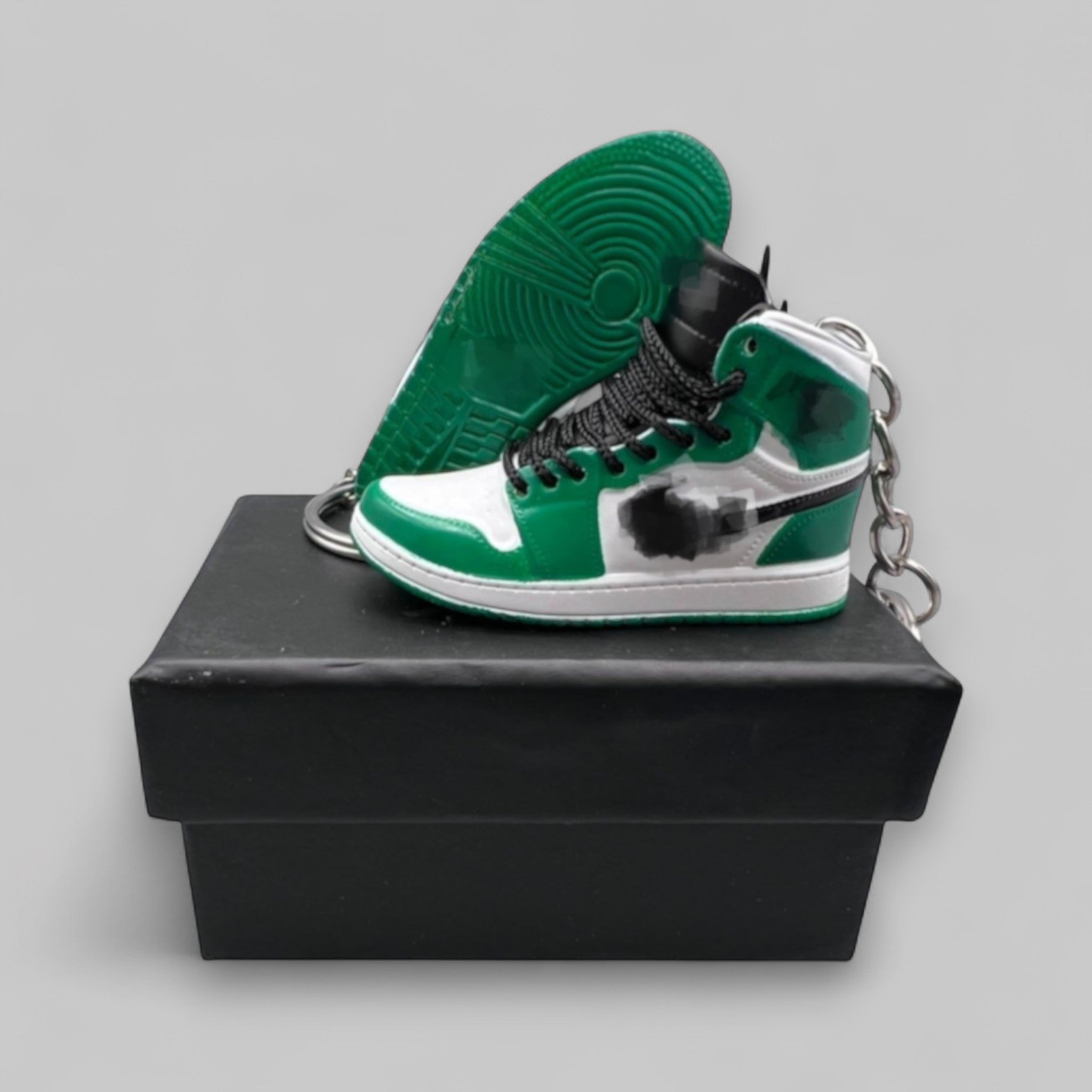 1:6 Scale Mini Sneaker – Doll Wear or Keychain - " Mid 'Pine Green"