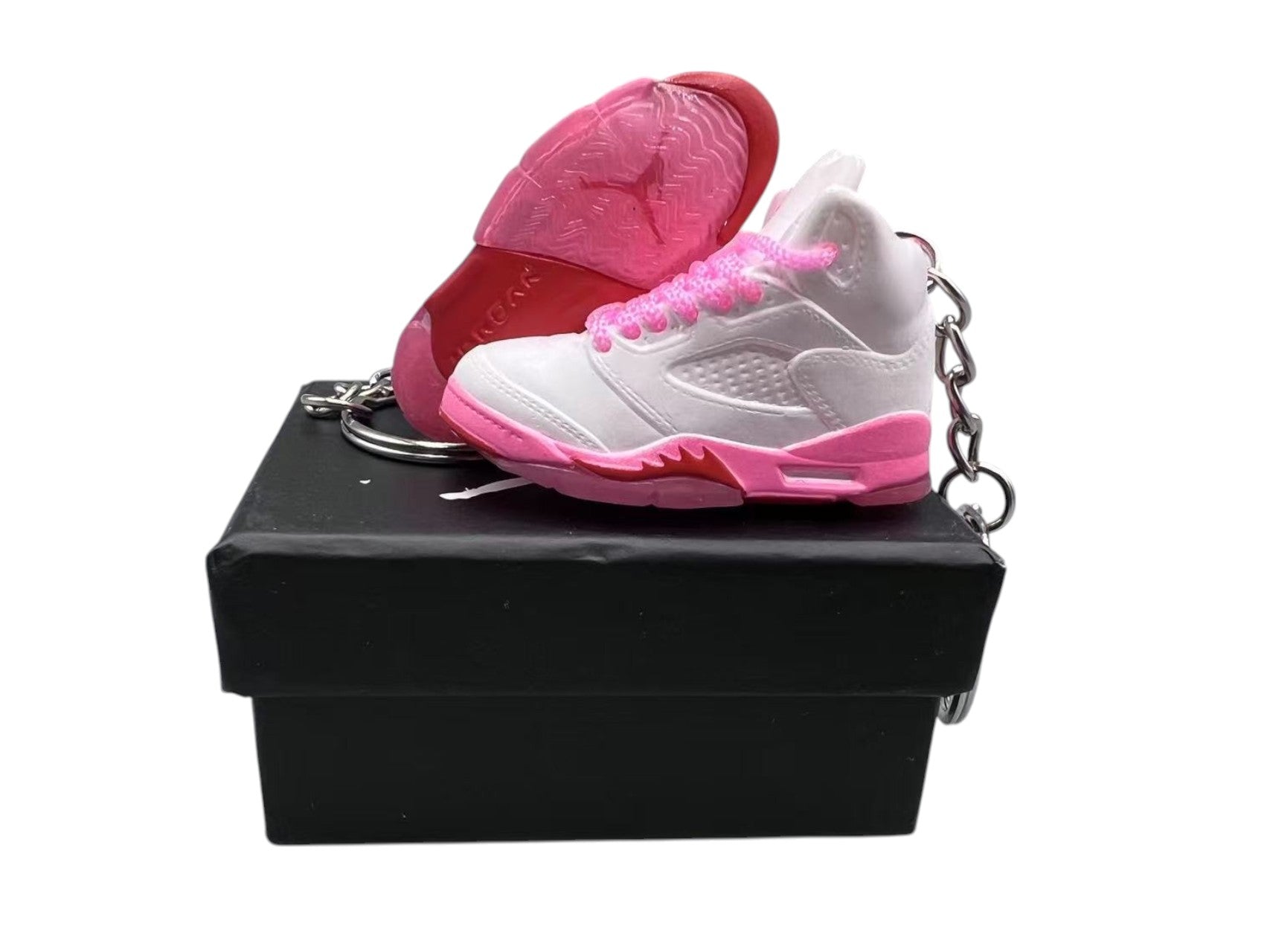 【Pinksicle】Air Jordan 5 Shoe Keychain image 0