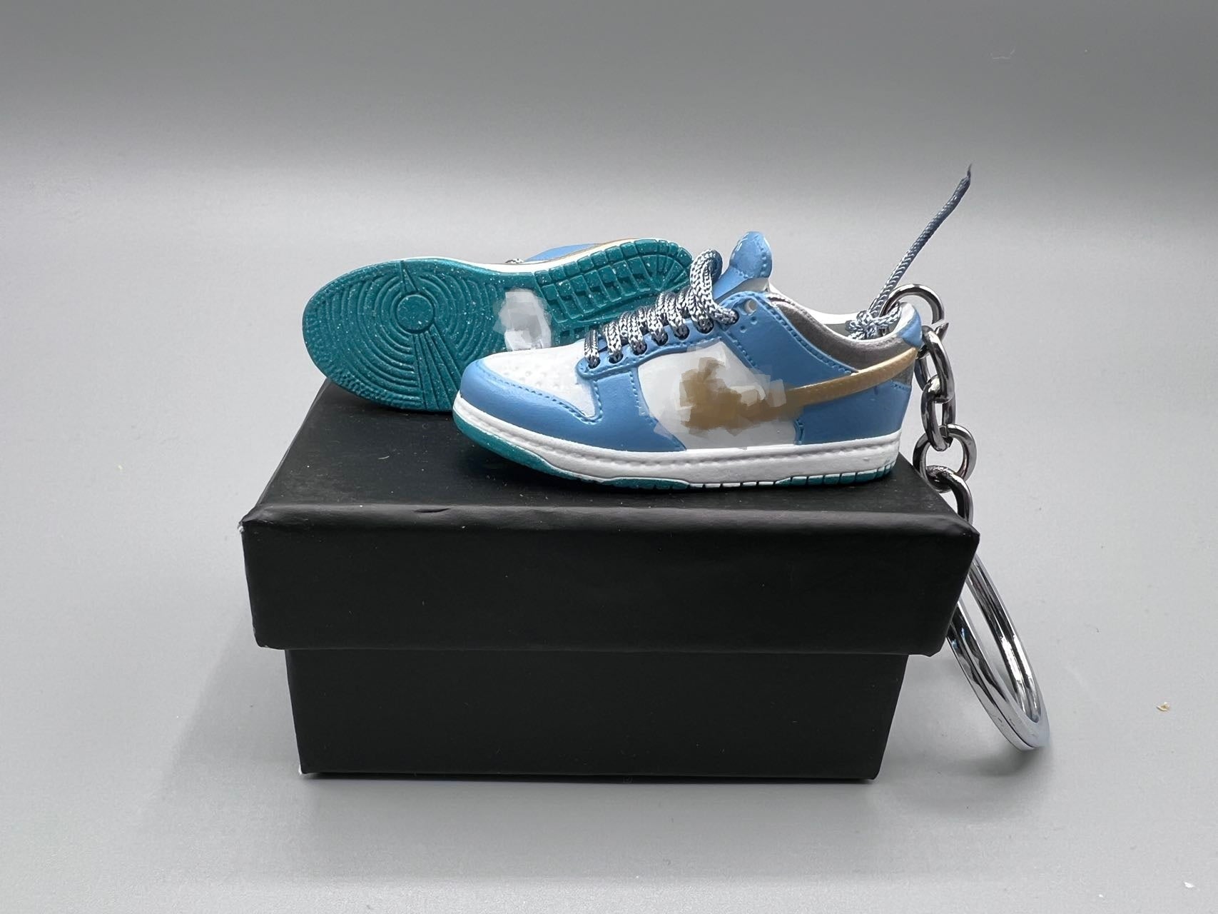 1:6 Scale Mini Sneaker – “Icy Blue"