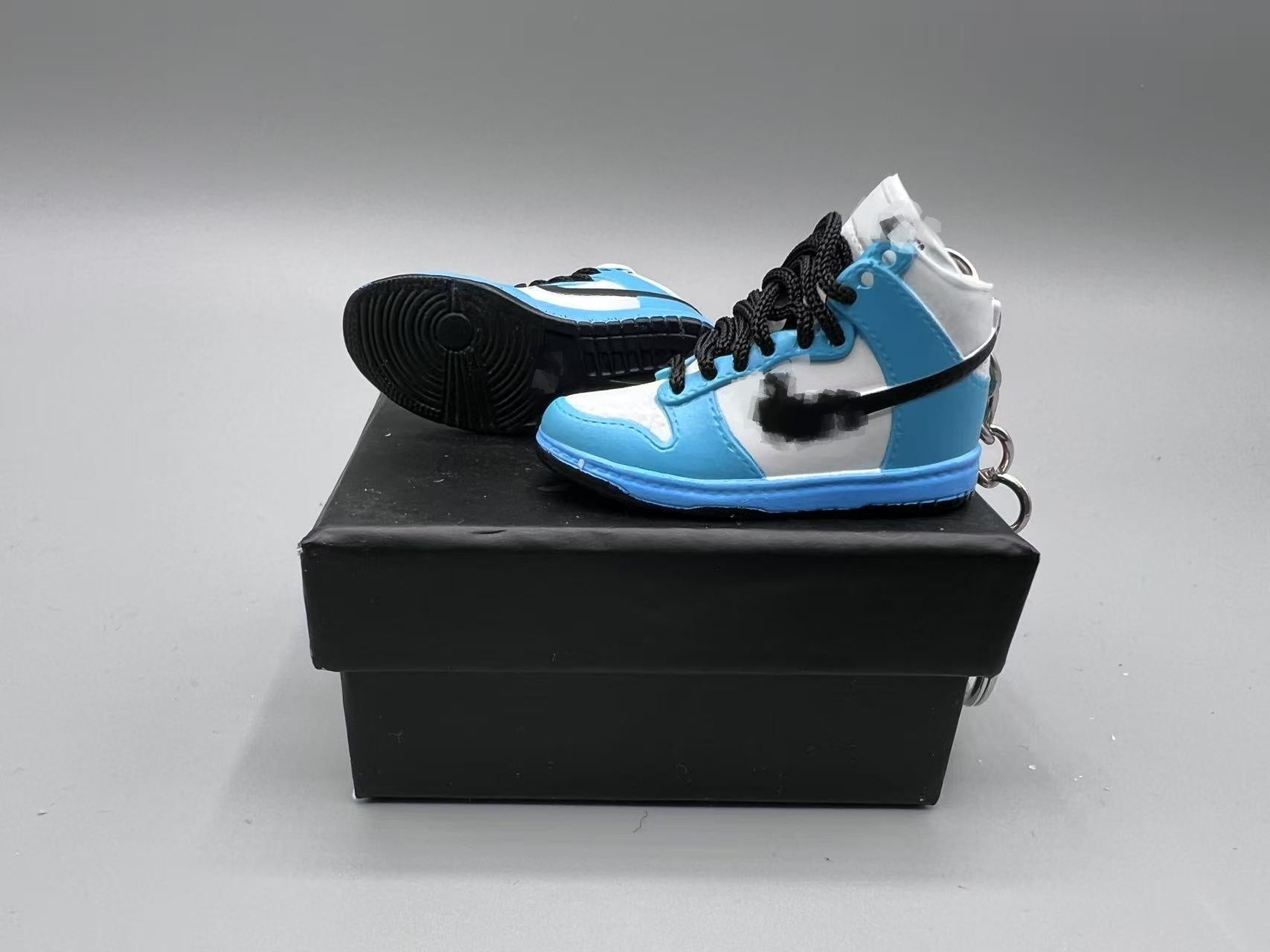 1:6 Scale Mini Sneaker – Doll Wear or Keychain – "South Coast Blue"