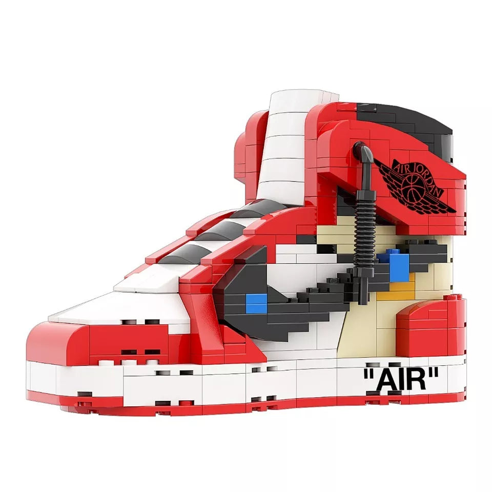 【Off-White x Chicago】AJ1 Bricks/Building Blocks/None Lego But Compatible image 1