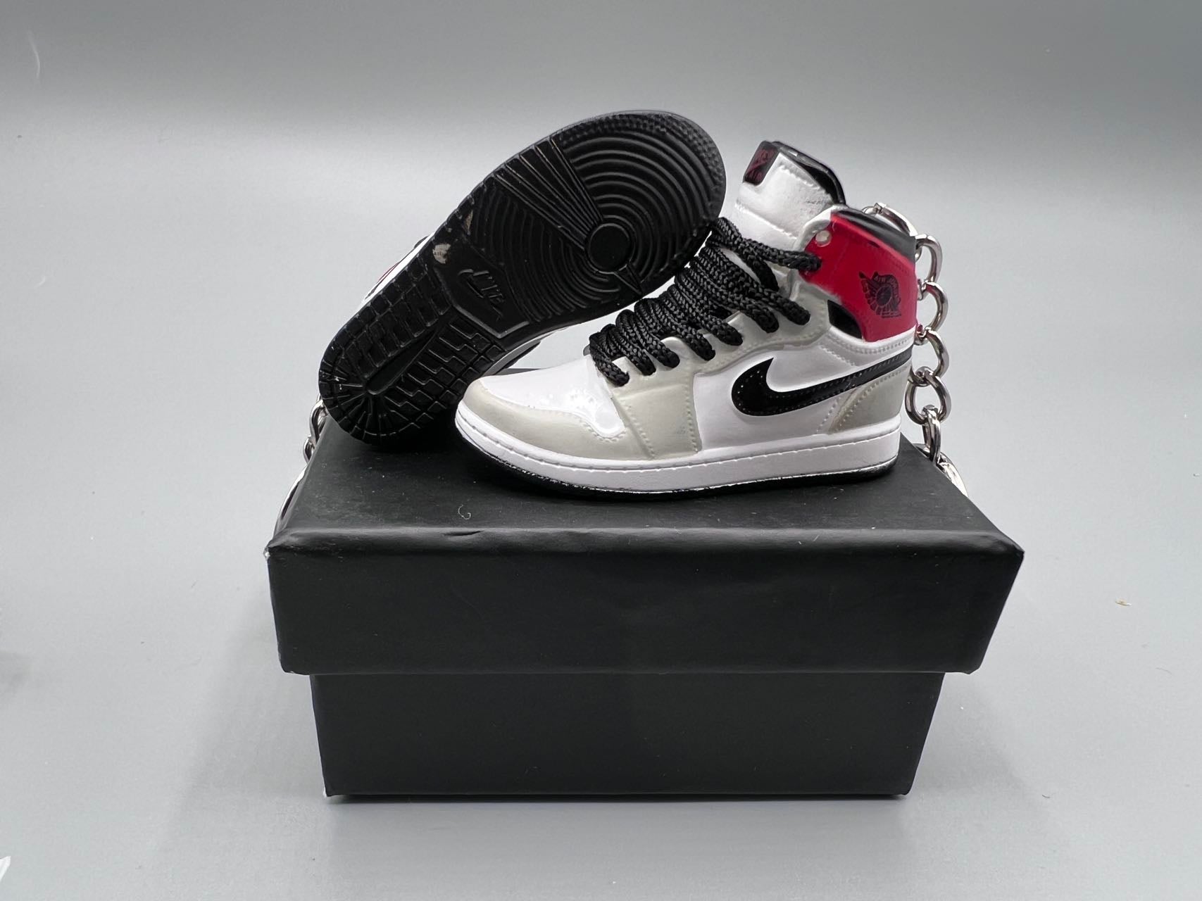 1:6 Scale Mini Sneaker – Doll Wear or Keychain - "Smoke Grey"