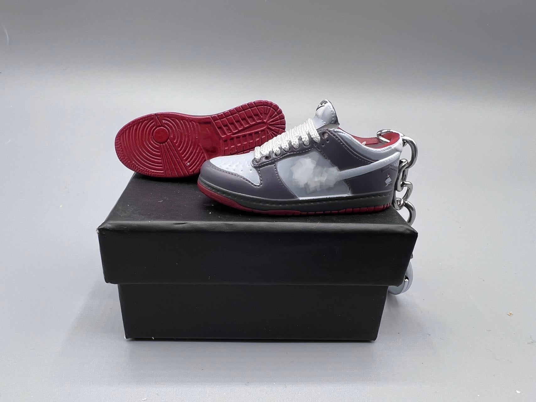 1:6 Scale Mini Sneaker – “Black/Grey Gum Street Edition"