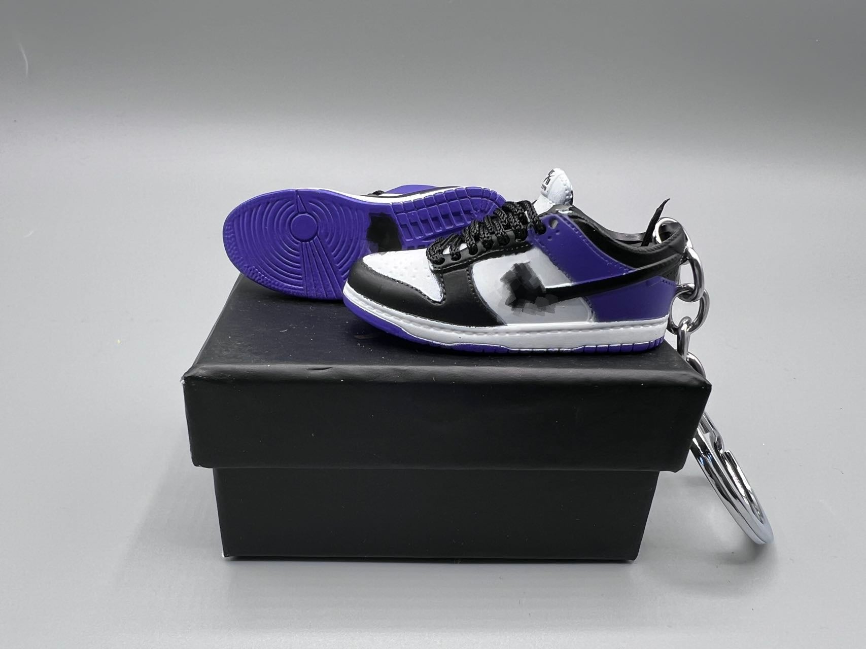 1:6 Scale Mini Sneaker – “Purple/White"