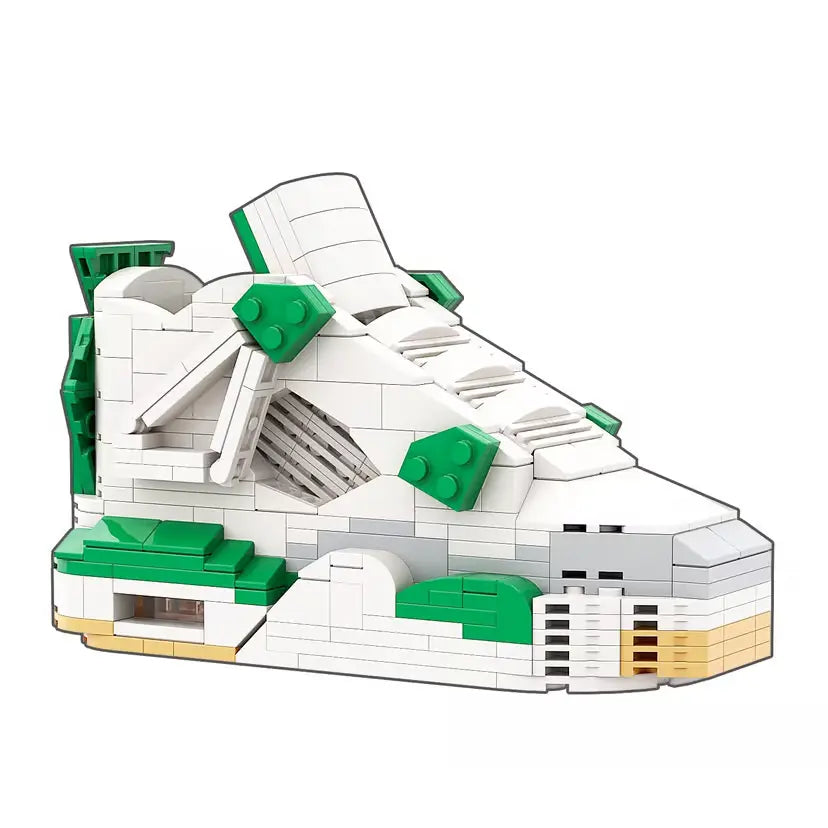 【SB Pine Green】Air Jordan 4 Bricks/Building Blocks/None Lego But Compatible image 2