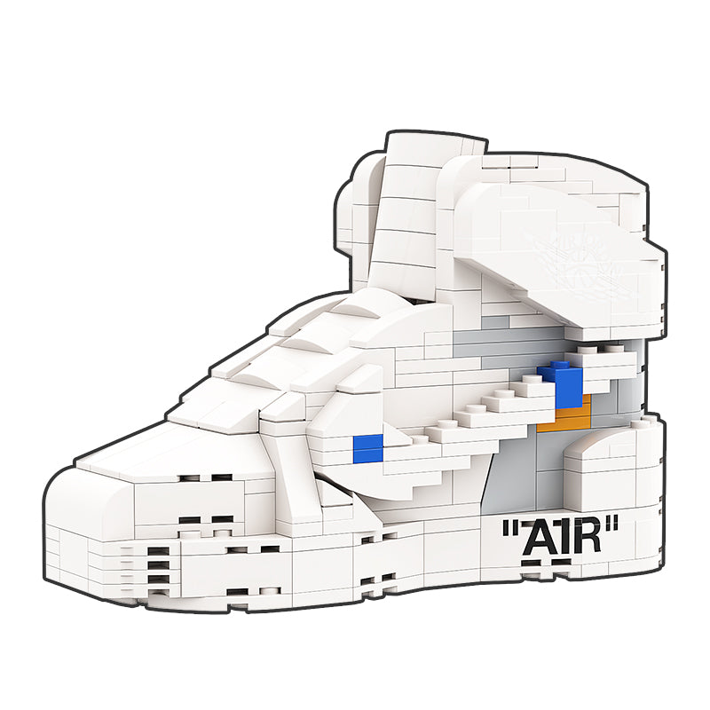 "Off-White Europe" Inspired Air Jordan 1 Bricks / Building Blocks Set