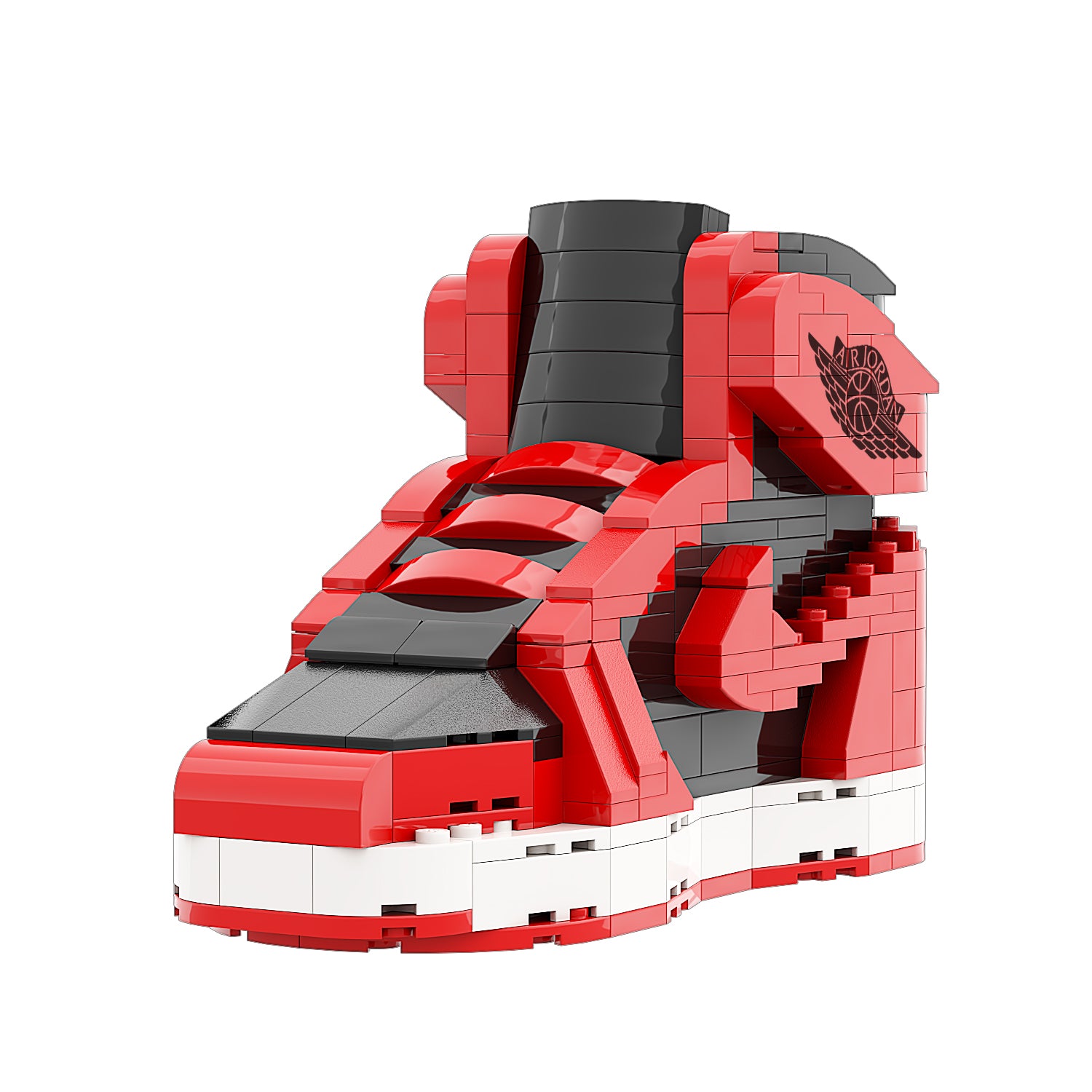 "85 OG Varsity Red" Inspired Air Jordan 1 Bricks / Building Blocks Set