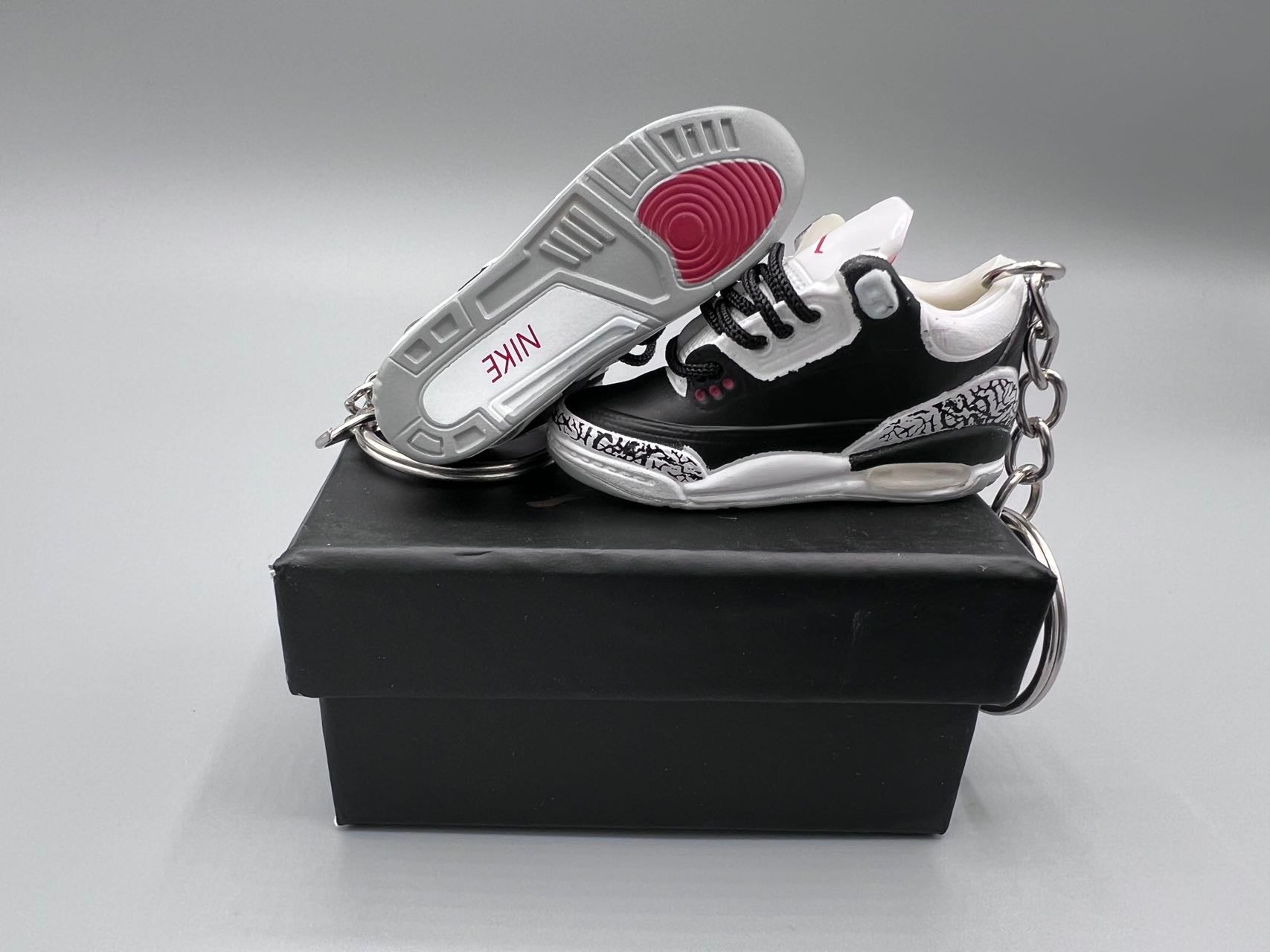 Artist Edition: AJ3 Black Cement Sneaker Bricks