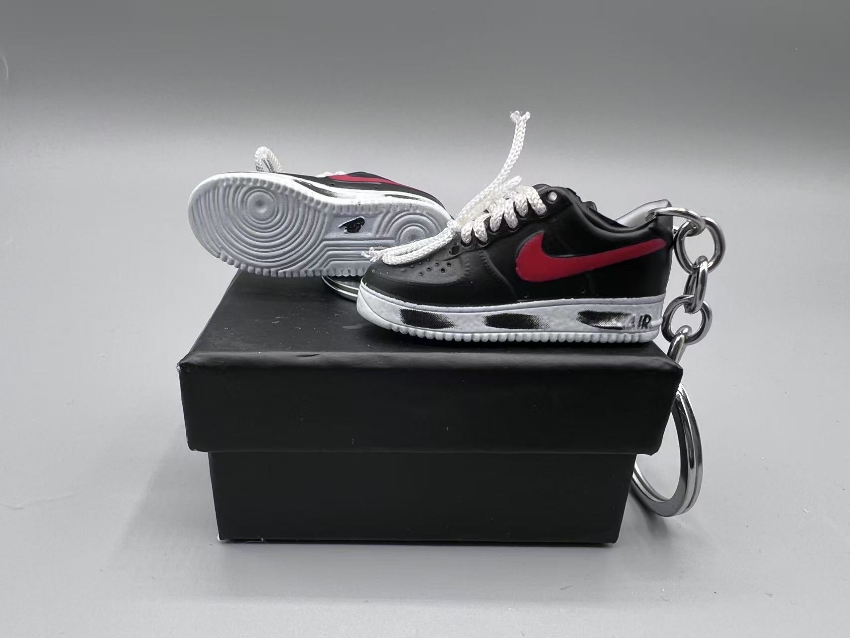 1:6 Scale Mini Sneaker – Doll Wear or Keychain - "G-Dragon Inspired Red"