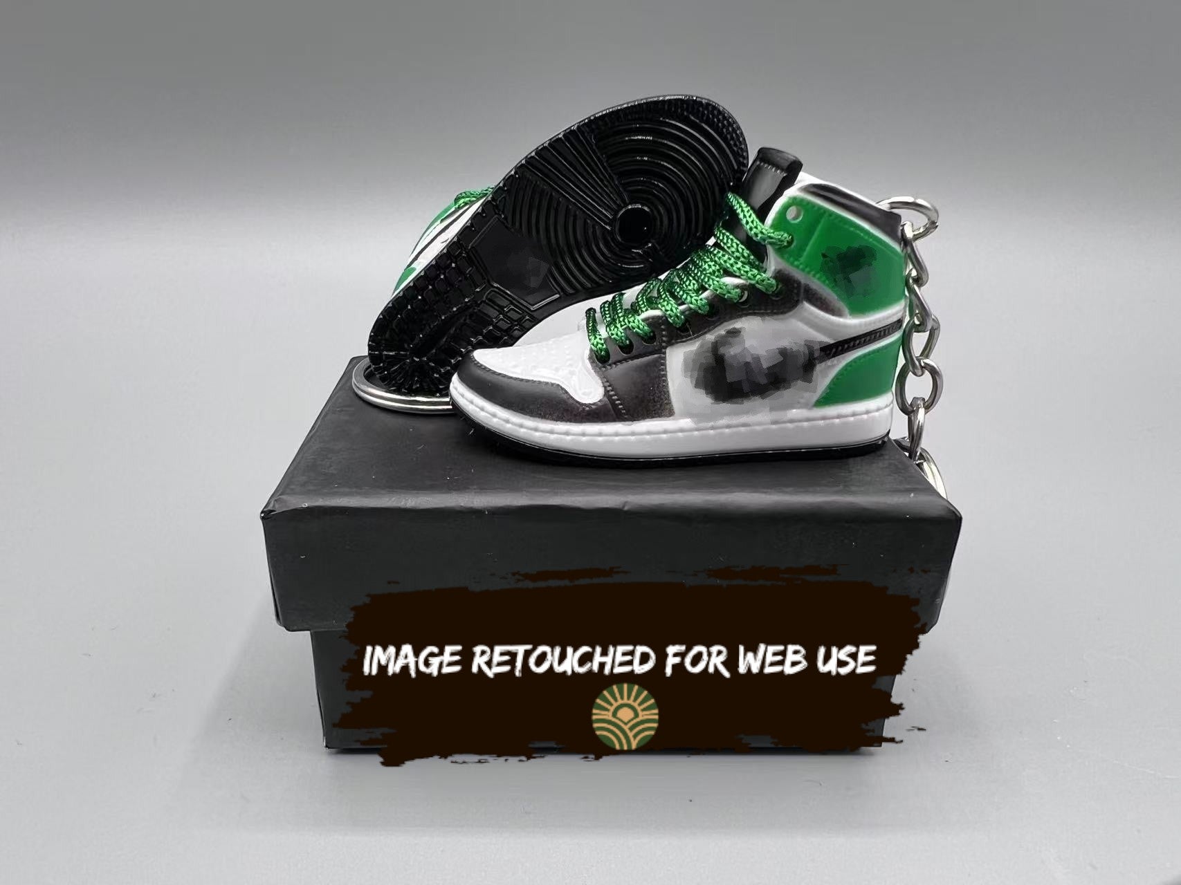 1:6 Scale Mini Sneaker – "Celtic Green” Theme