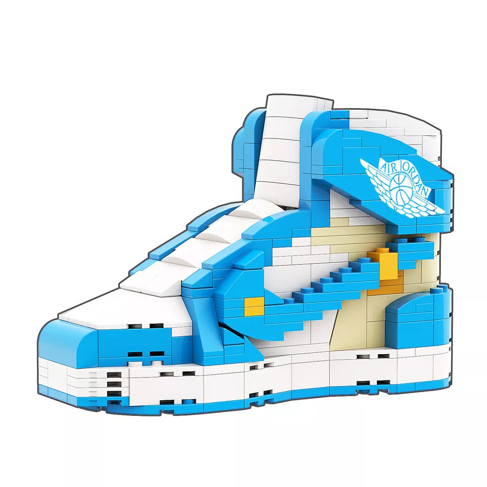 【Off-White UNC】Jordan 1 Bricks/Building Blocks/None Lego But Compatible image 4