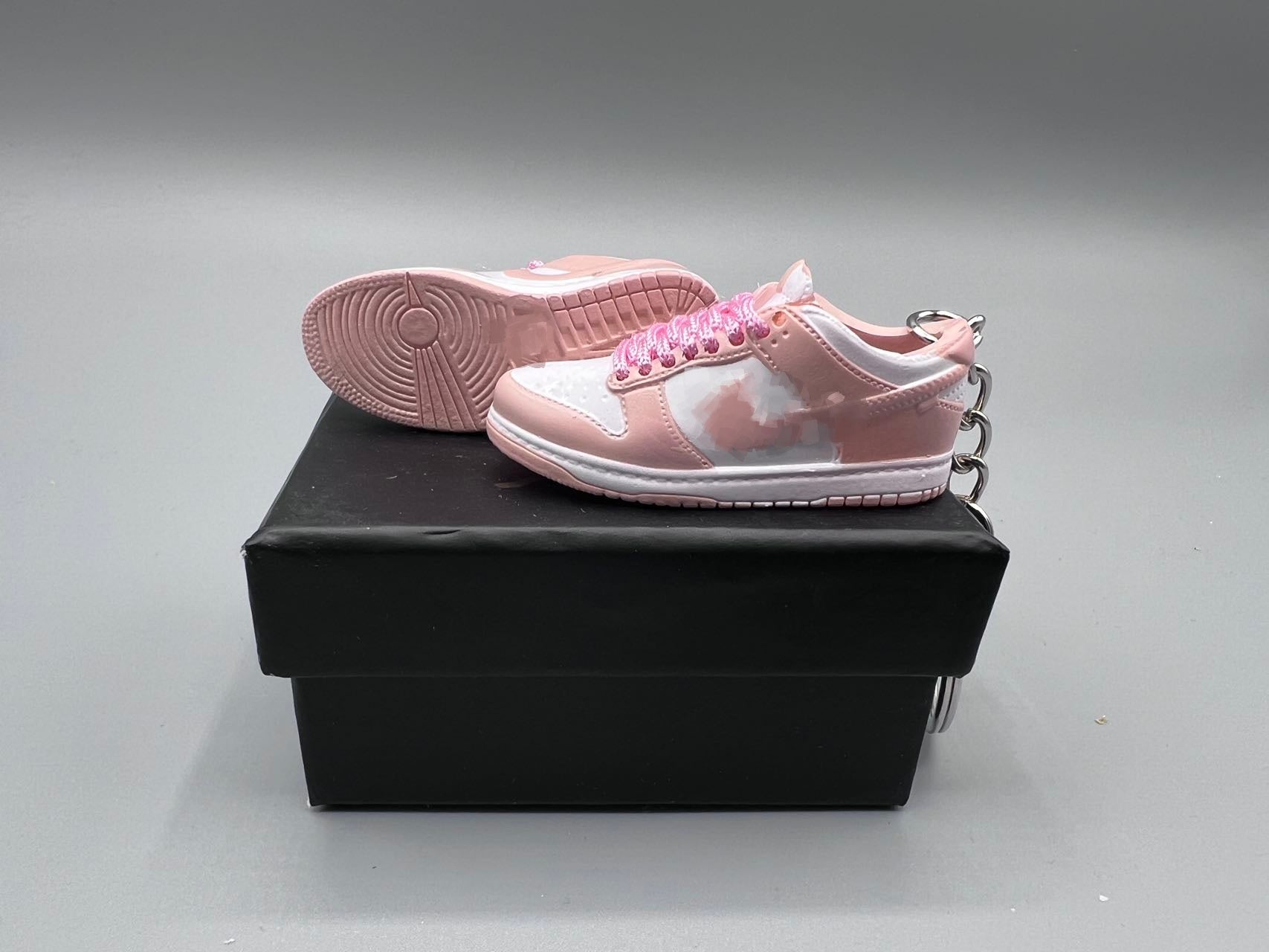 1:6 Scale Mini Sneaker – “Sakura Pink/White"