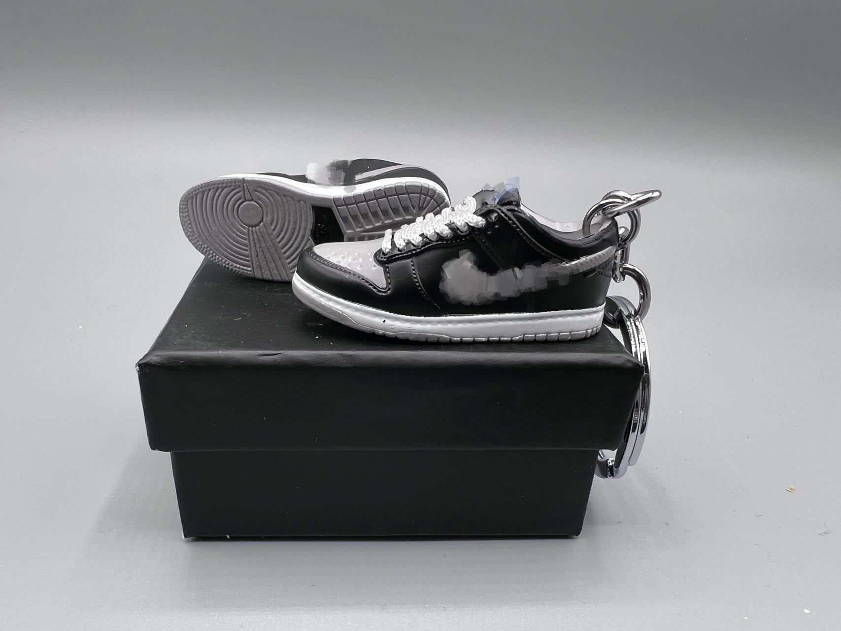 1:6 Scale Mini Sneaker – “Shadow Grey/Black"