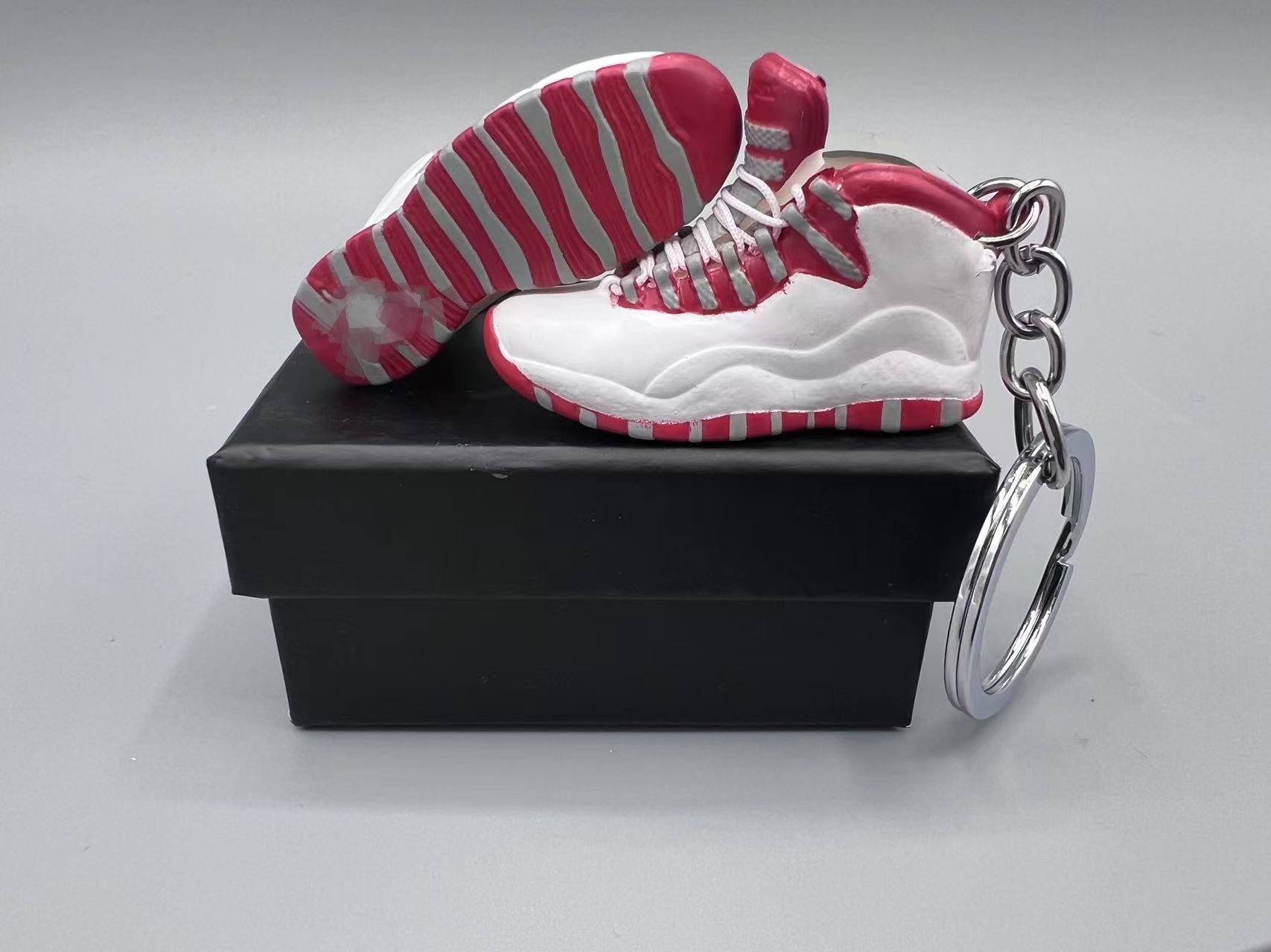 “Red/White Steel Stripe ” | Model J10