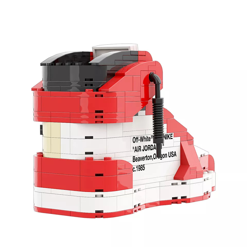 【Off-White x Chicago】AJ1 Bricks/Building Blocks/None Lego But Compatible image 5