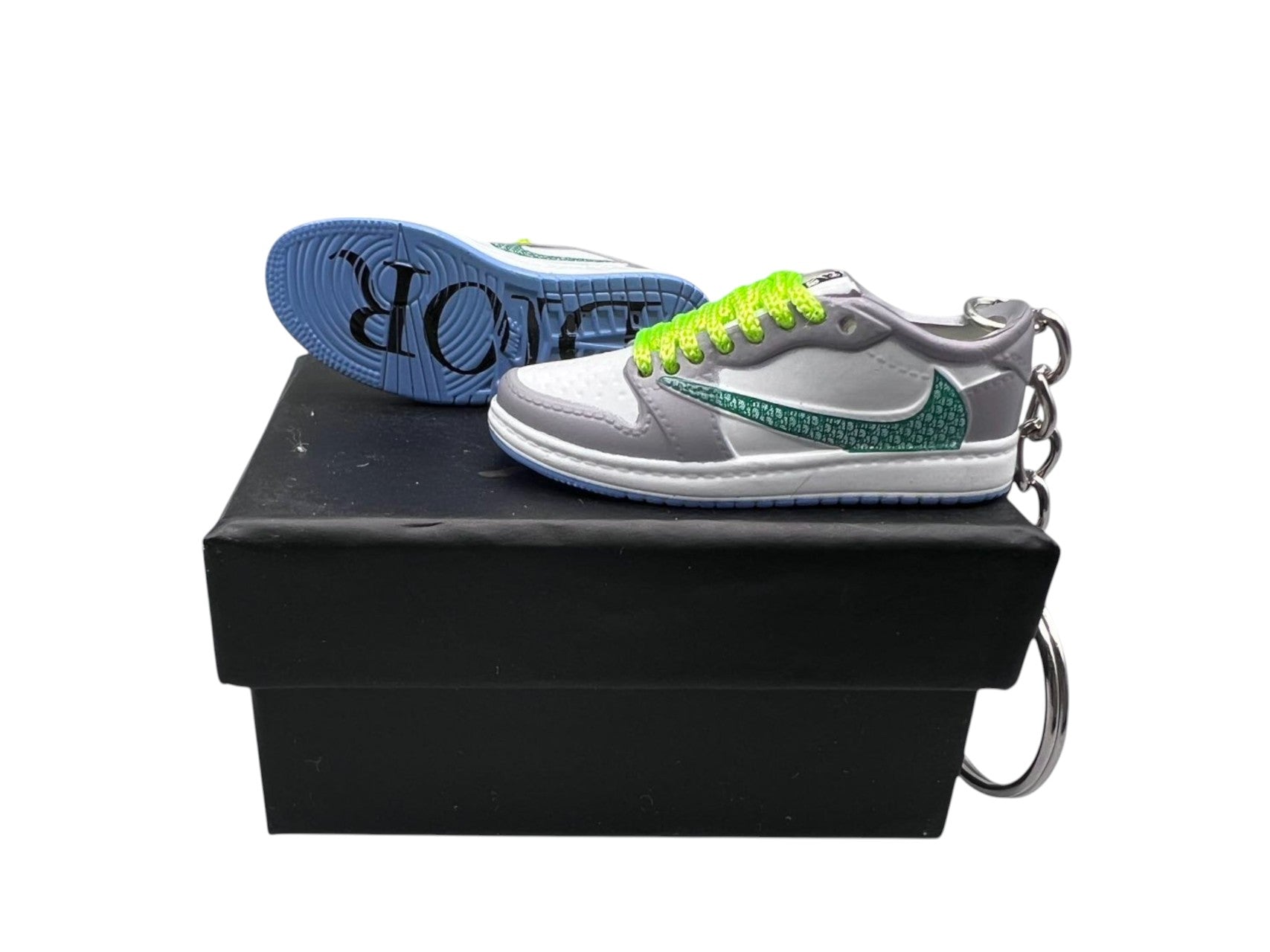 【Air Dior x Travis Scott 】Jordan 1 Shoe Keychain image 0