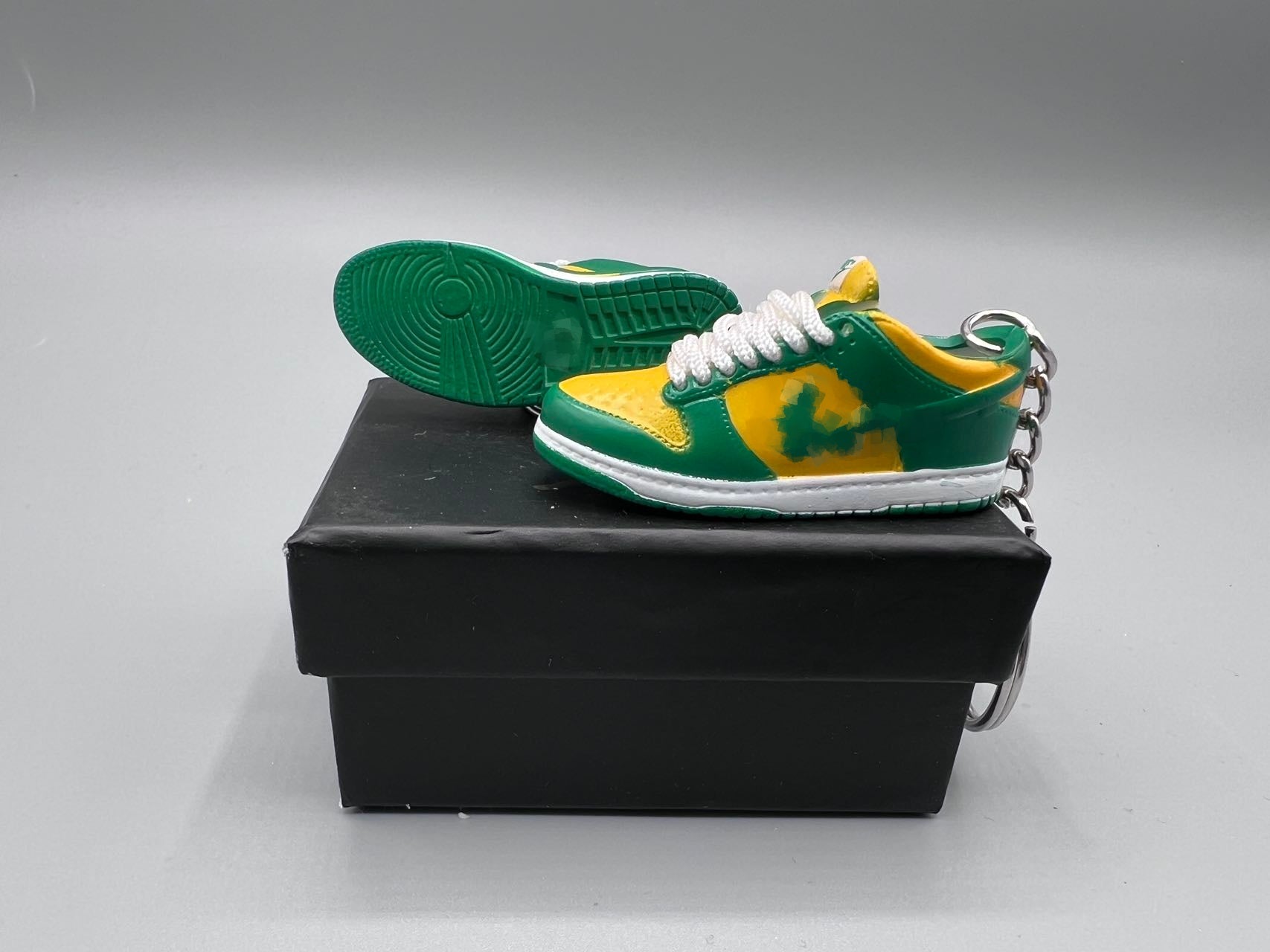1:6 Scale Mini Sneaker – "Brazil Yellow/Green"