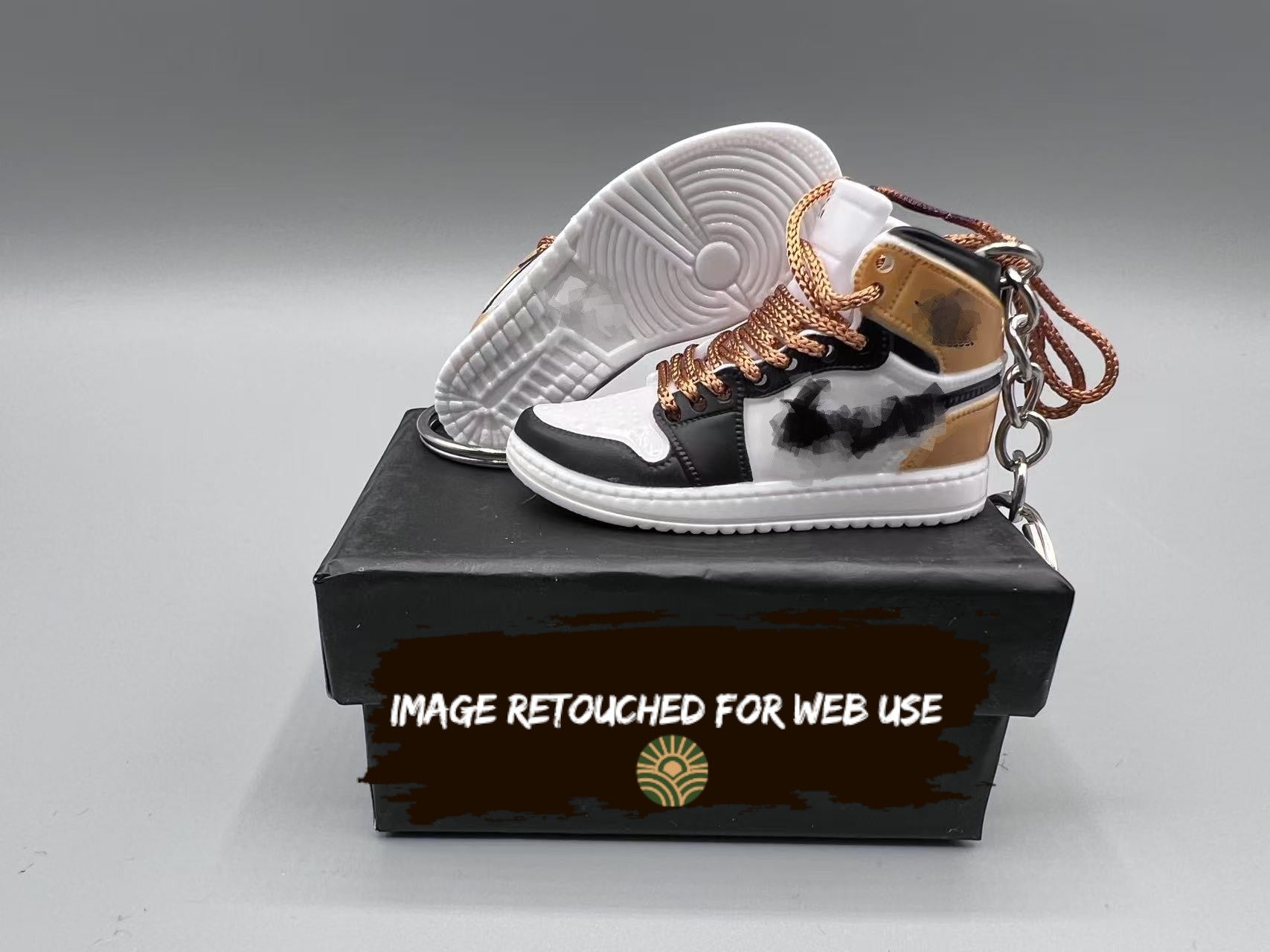 1:6 Scale Mini Sneaker – "Desert Brown"