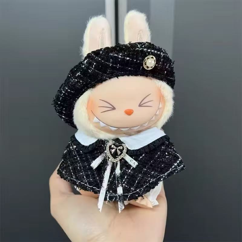 Black Dress-Popmart Labubu Clothes image 0