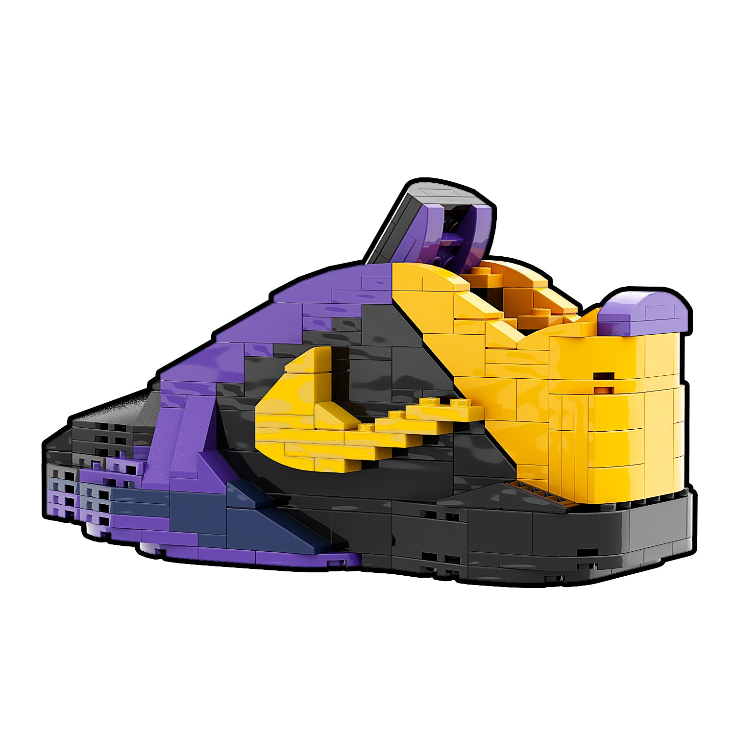 "LAKERS" Inspired Kobe 5 Bricks / Building Blocks Set