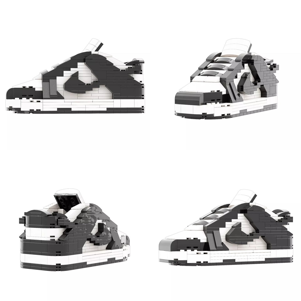 Artist Edition: Dunk Low Panda Sneaker Bricks