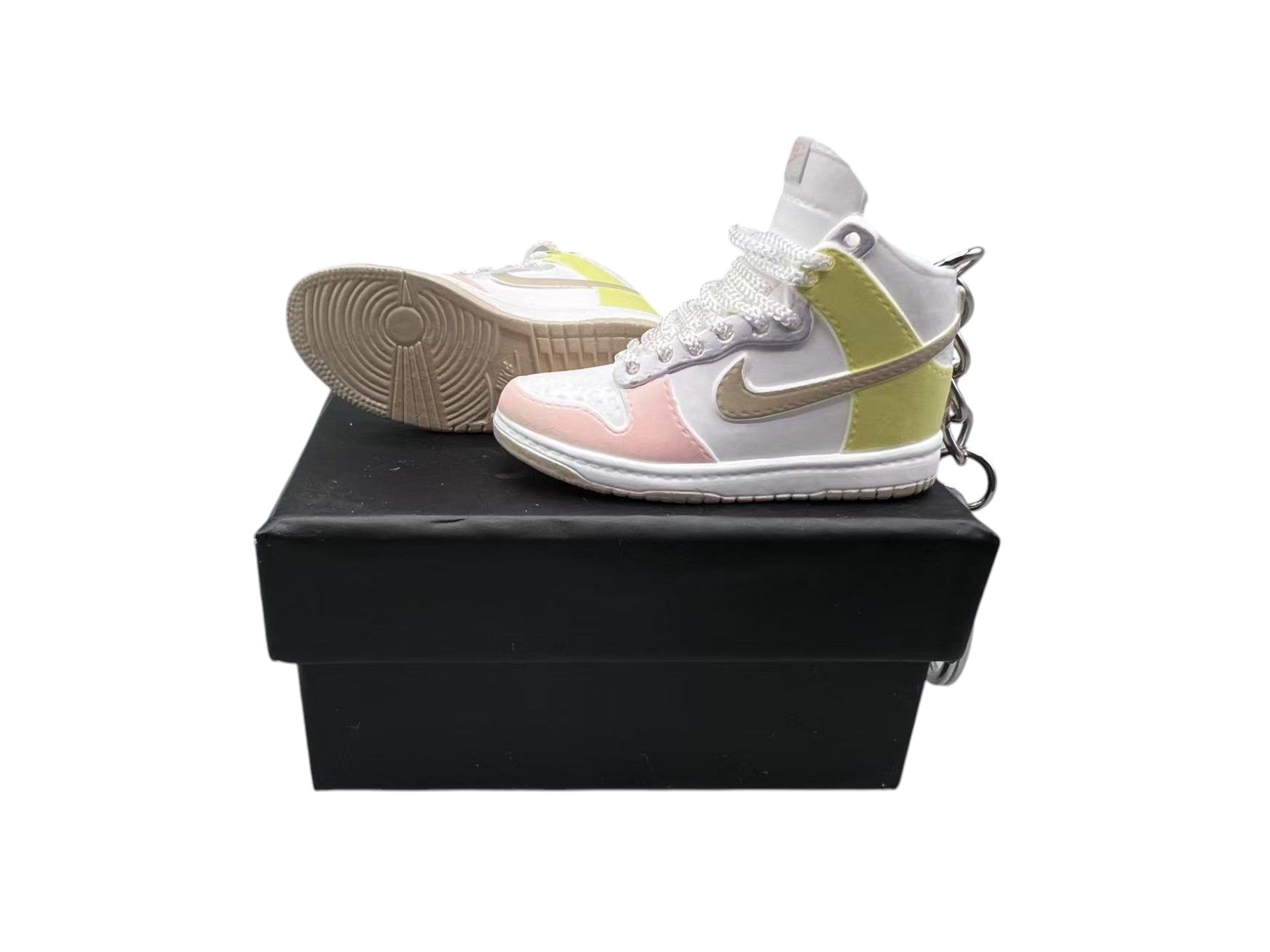 【Lemon Twist】SB Dunk High Sneaker Keychain image 0
