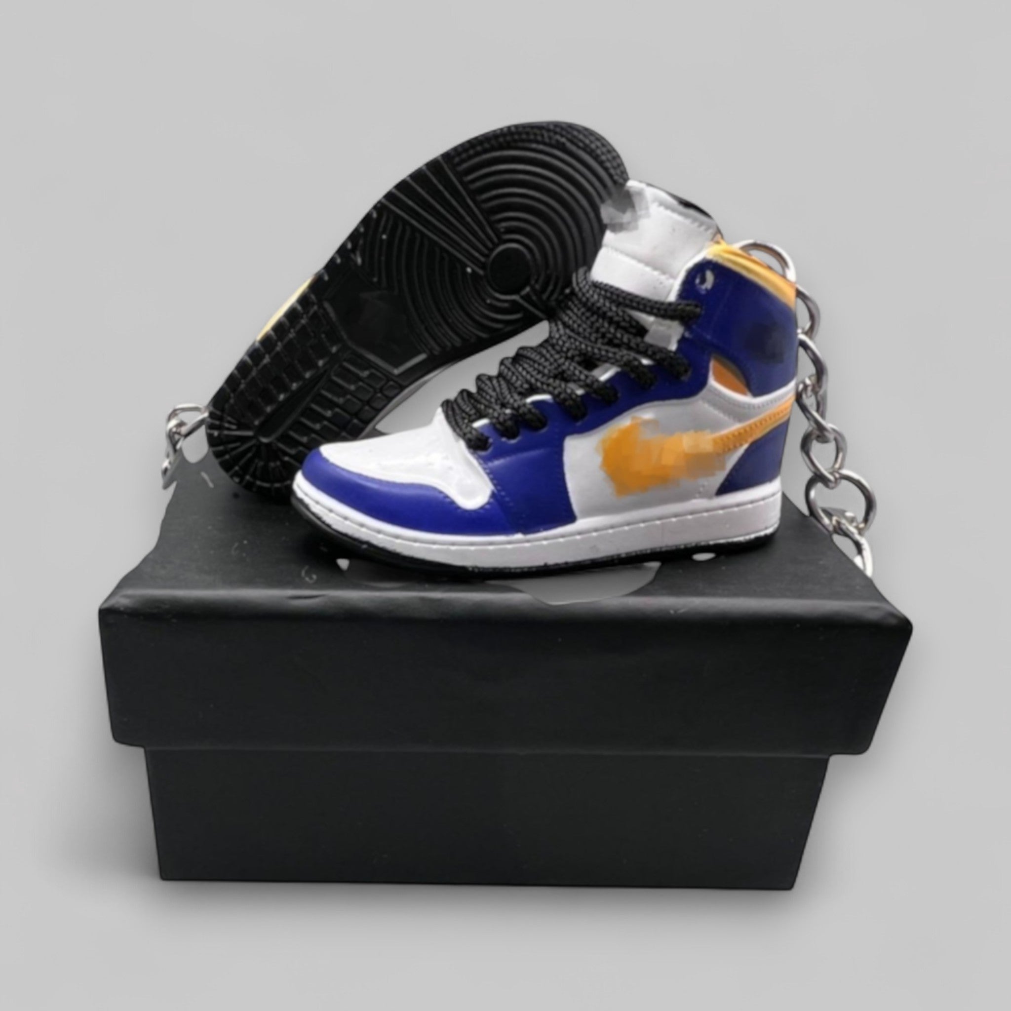 1:6 Scale Mini Sneaker – Doll Wear or Keychain - "LA To Chicago"