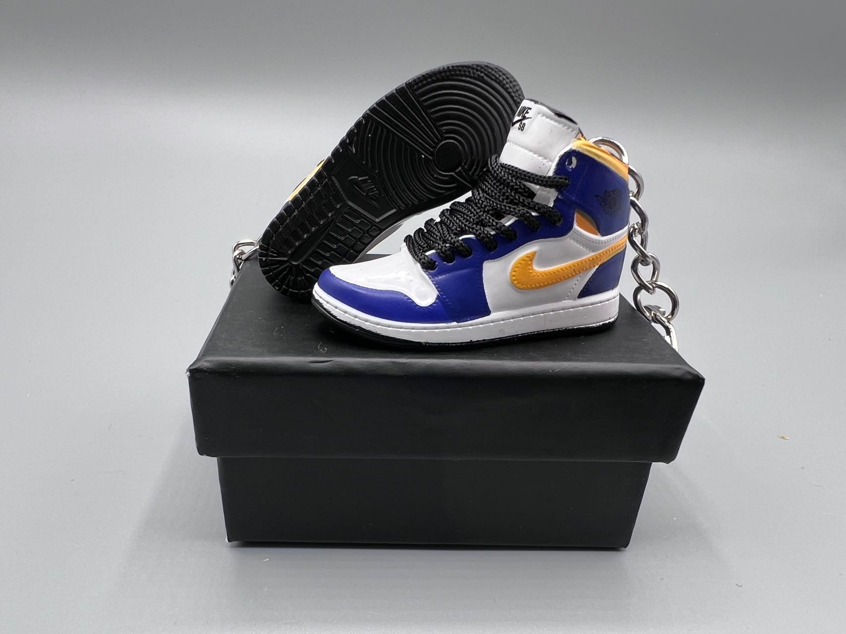 1:6 Scale Mini Sneaker – Doll Wear or Keychain - "LA To Chicago"