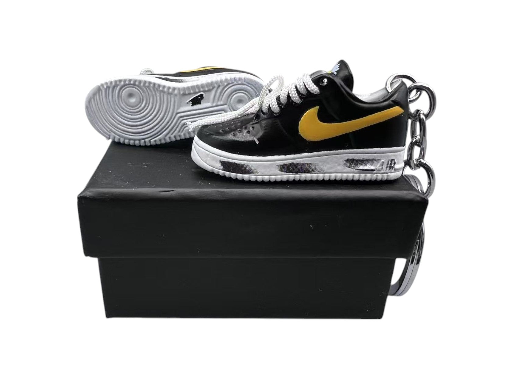 【G-Dragon Limited Edition Yellow】Air Force 1 Shoe Keychain image 0