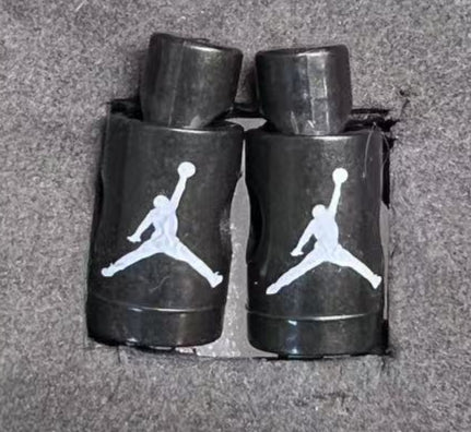 Nike VI 6 Lace Lock Black Base White Jumpman image 3