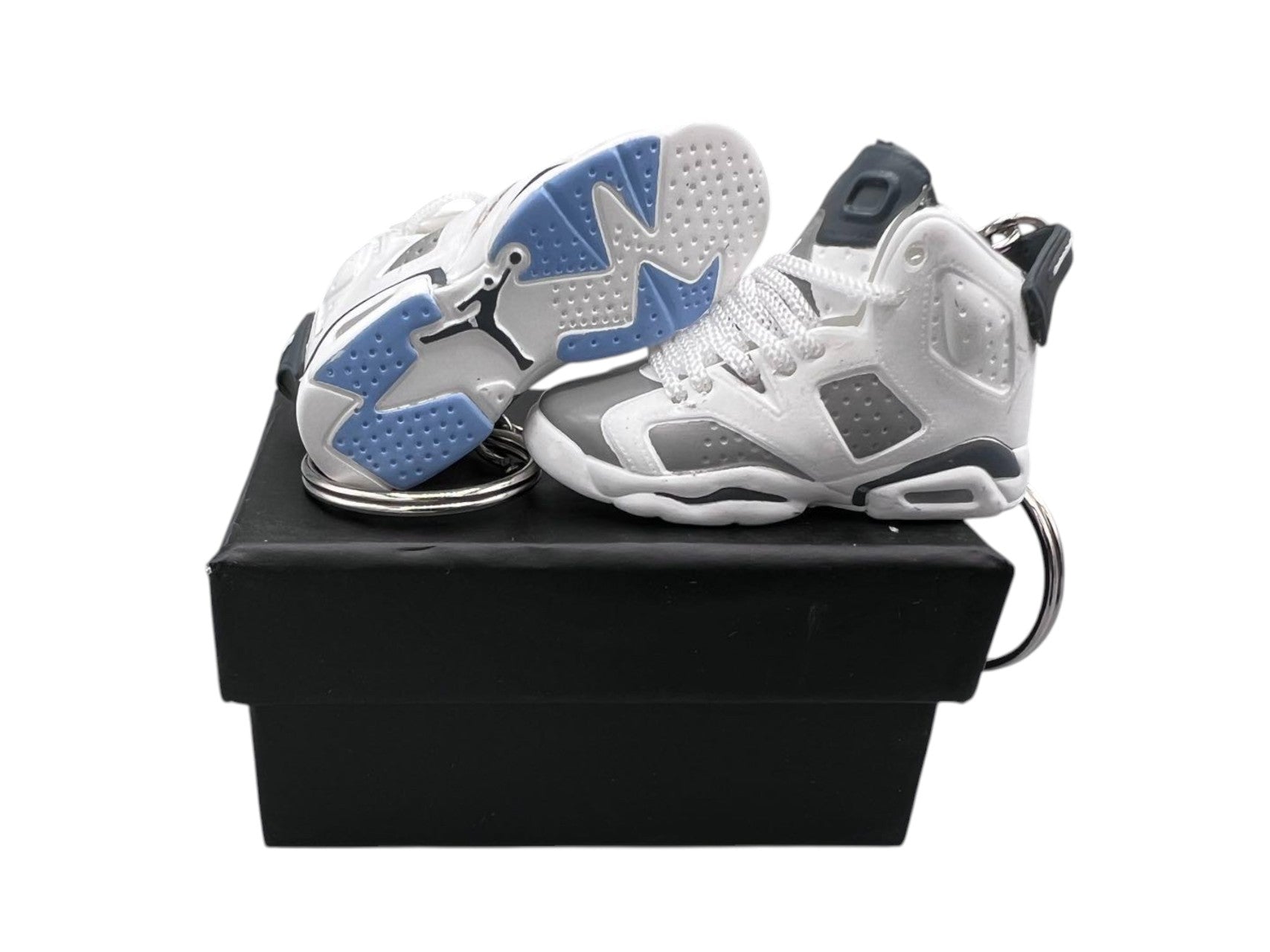 【Cool Grey】Air Jordan 6 Shoe Keychain image 0