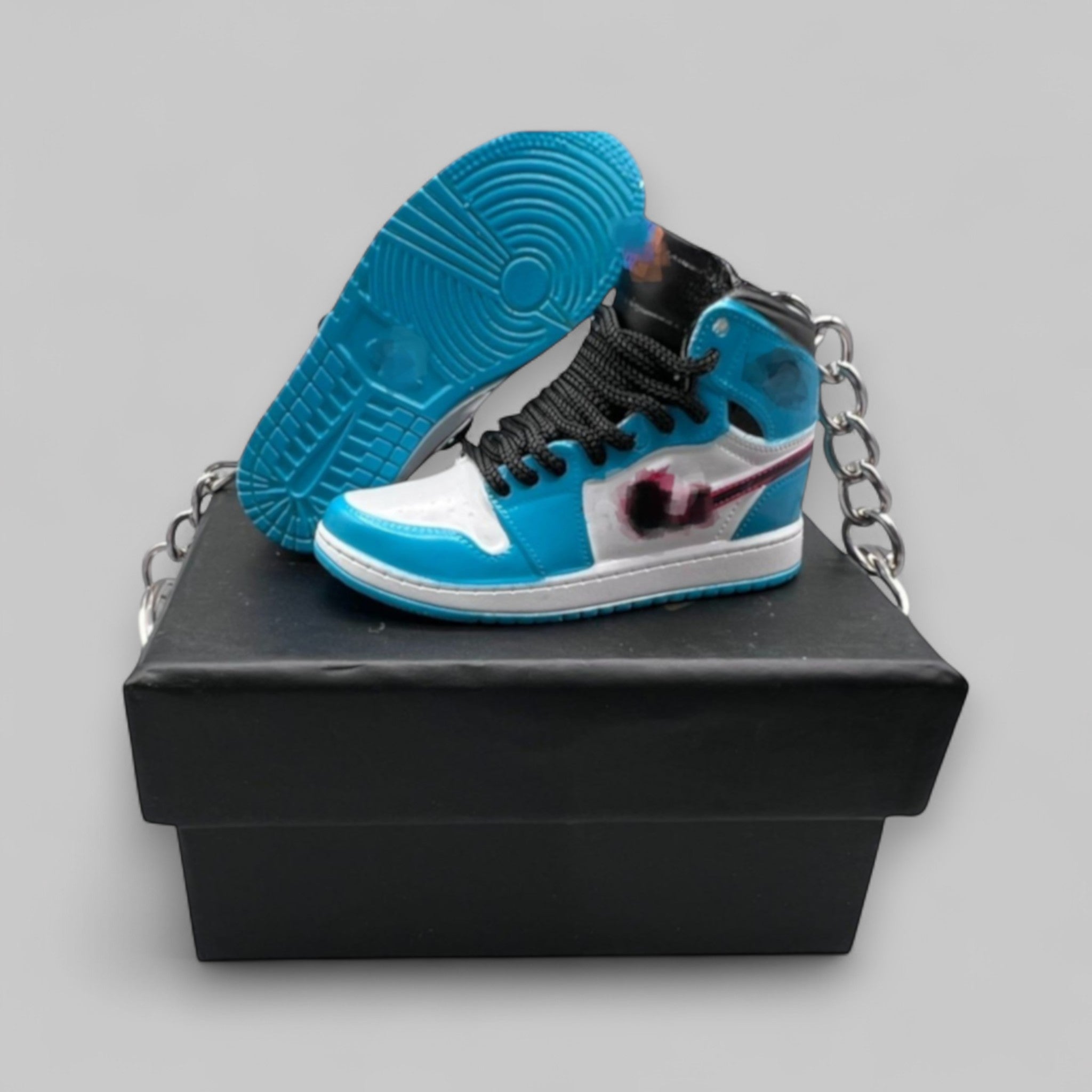 1:6 Scale Mini Sneaker – Doll Wear or Keychain - "South Beach"