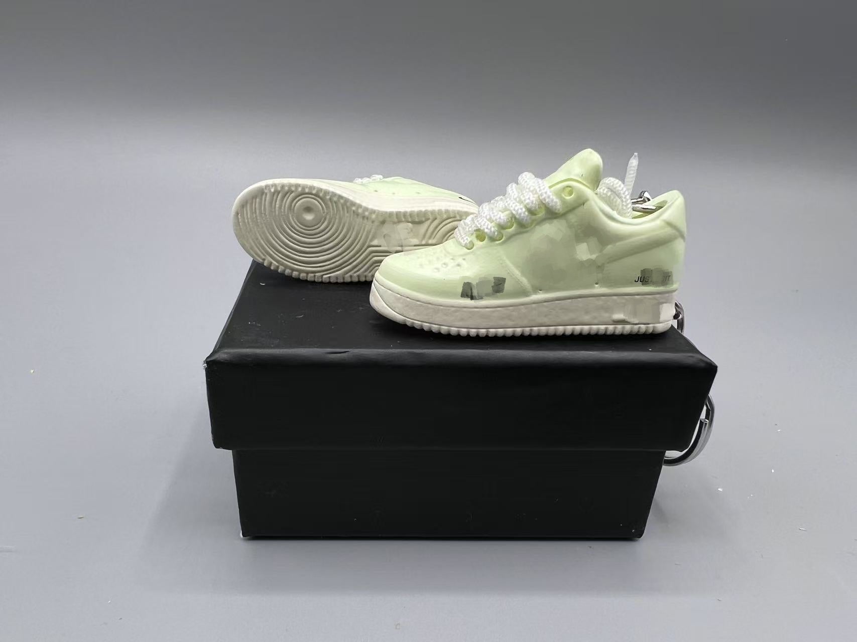 1:6 Scale Mini Sneaker – Doll Wear or Keychain - "Lemon"