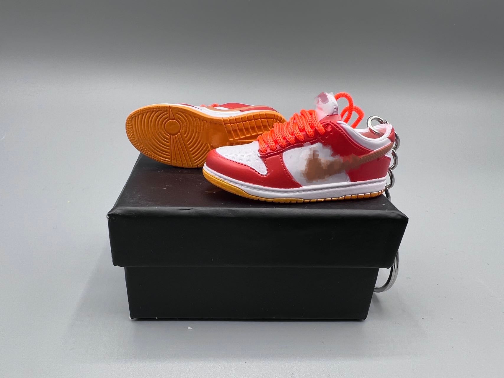 1:6 Scale Mini Sneaker – "Gold/Orange"