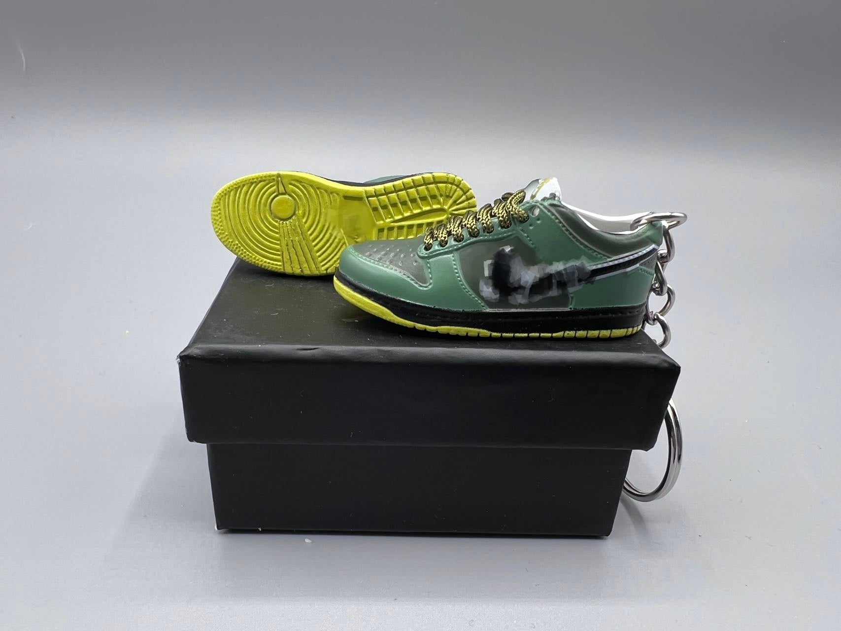 1:6 Scale Mini Sneaker – "Green/Yellow Lobs"