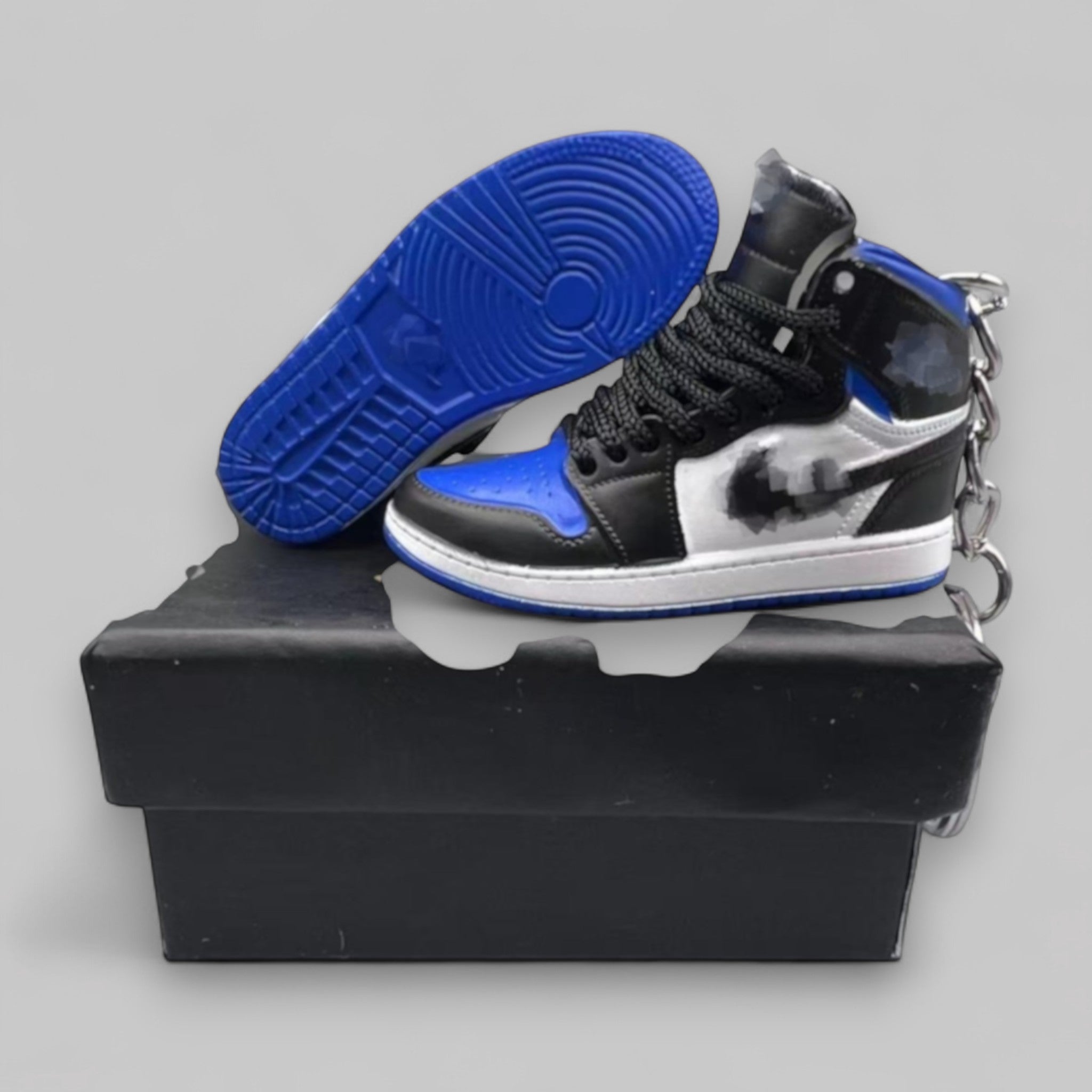 1:6 Scale Mini Sneaker – Doll Wear or Keychain - "Royal Toe"