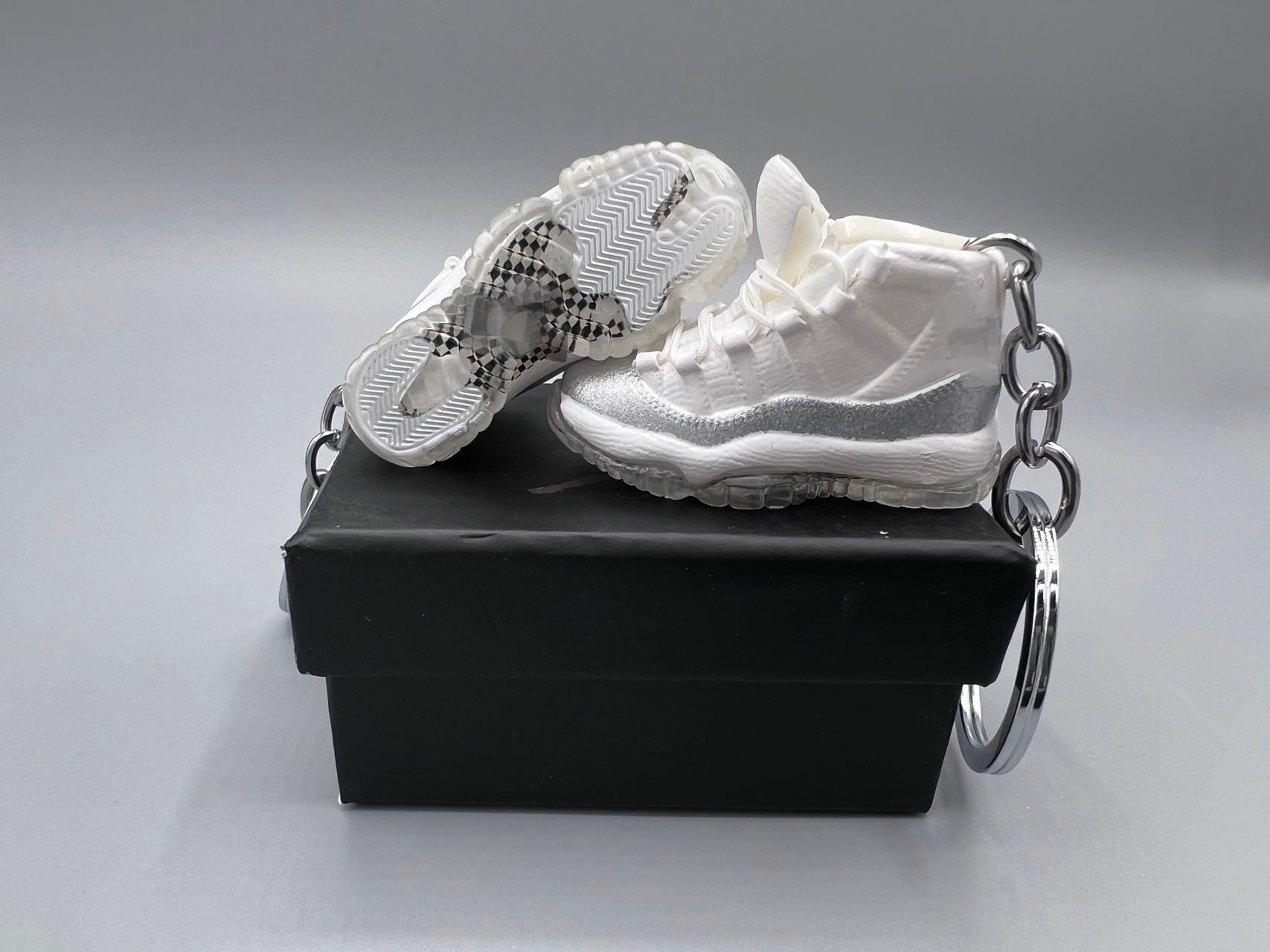 “White Metallic Silver Inspired” | Model J11