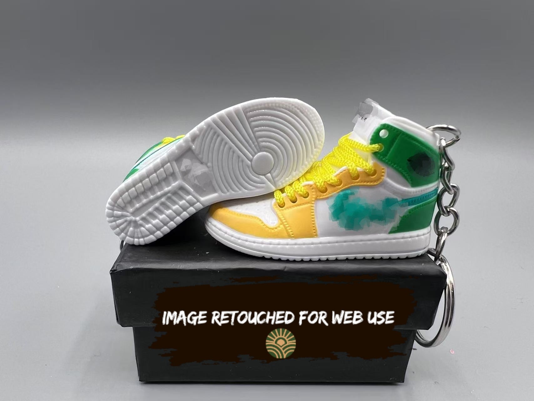 1:6 Scale Mini Sneaker – "Yellow/Green"