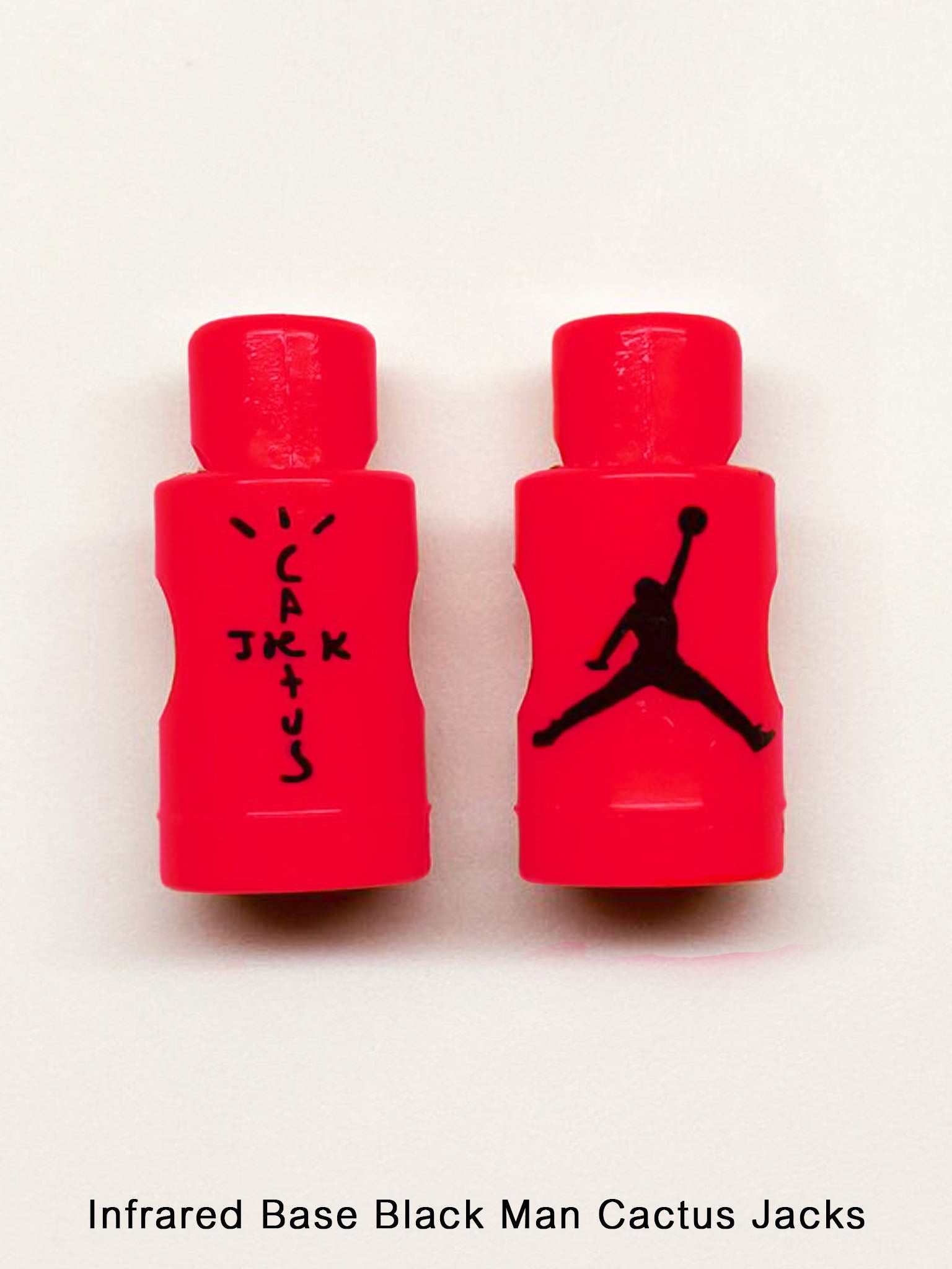 Nike VI Lace Lock Infrared Base Black Man Cactus Jacks image 2