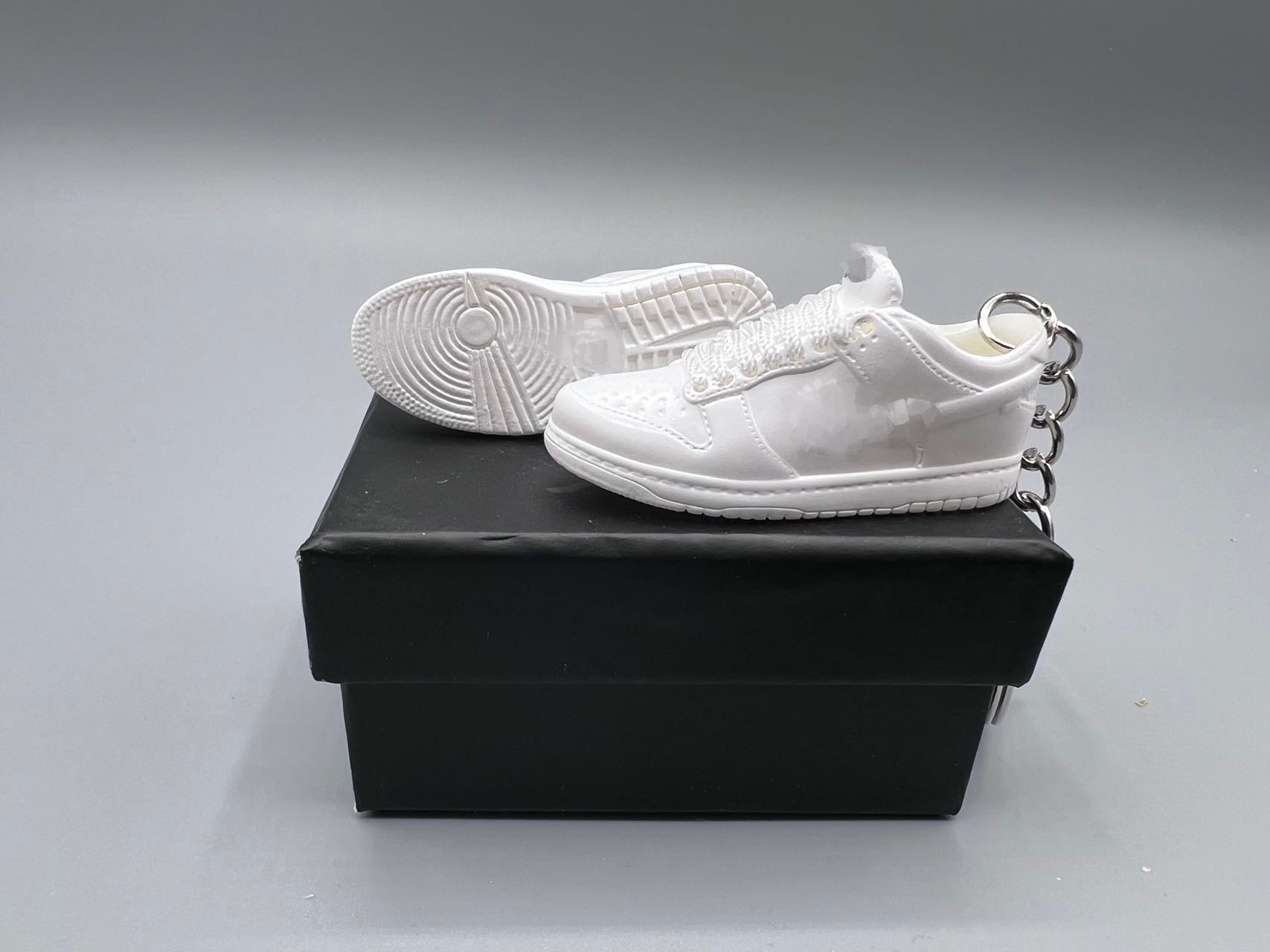 1:6 Scale Mini Sneaker – "Classic All White"