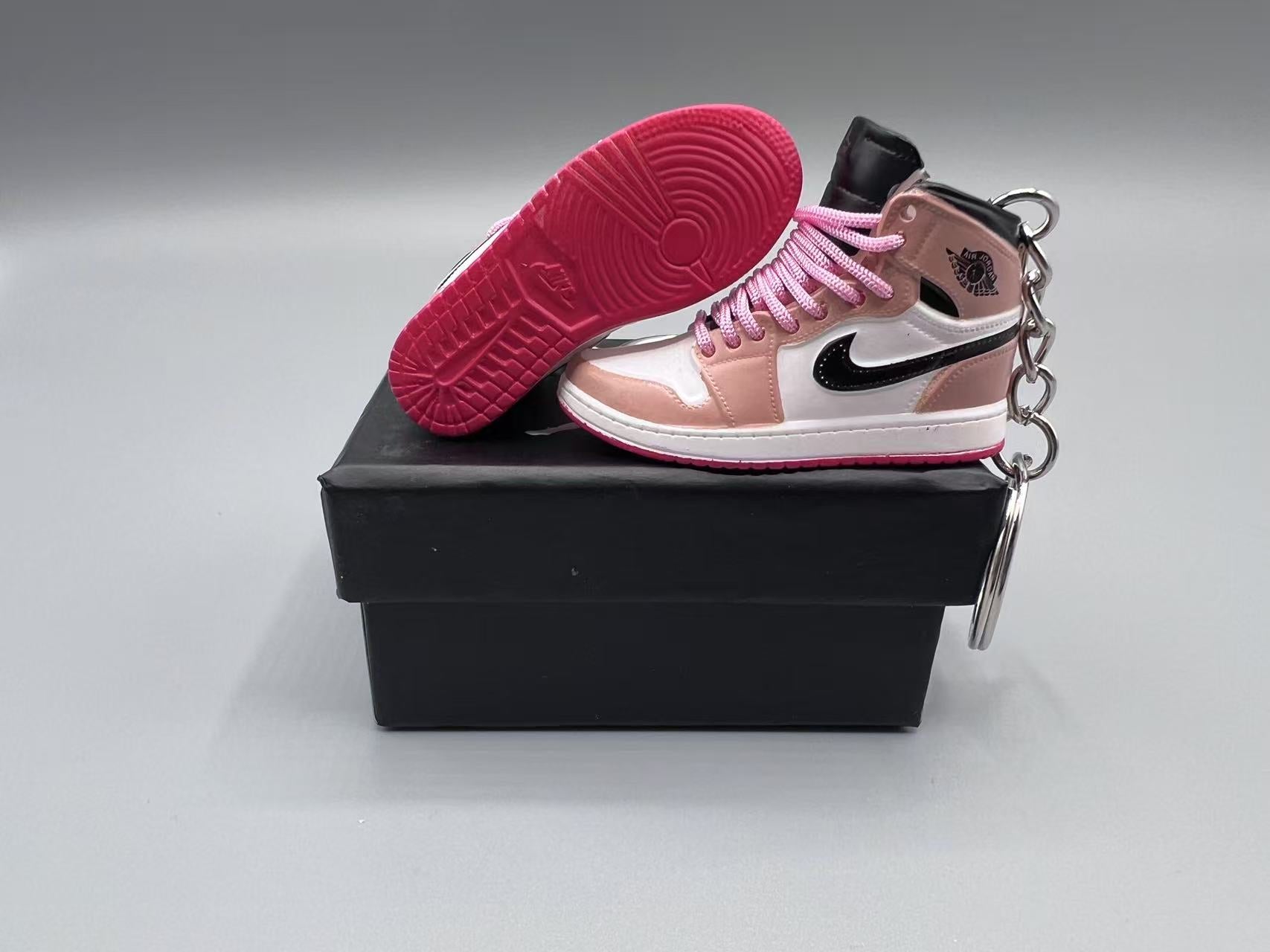 1:6 Scale Mini Sneaker – Doll Wear or Keychain - "Crimson Tint"