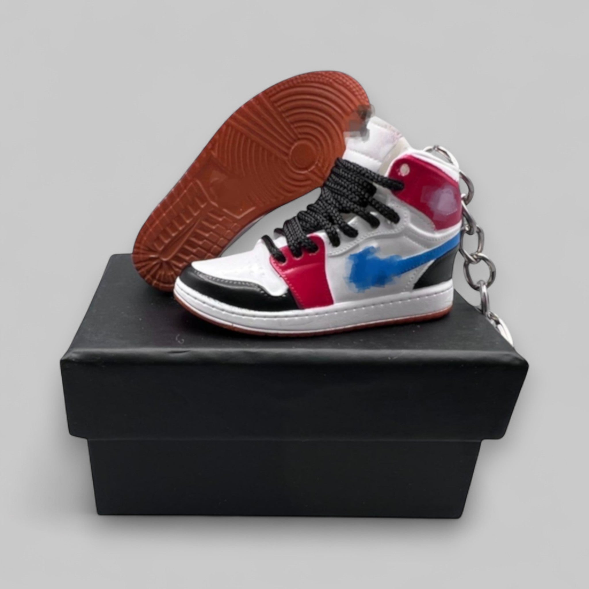 1:6 Scale Mini Sneaker – Doll Wear or Keychain - "Let(Her)Man"