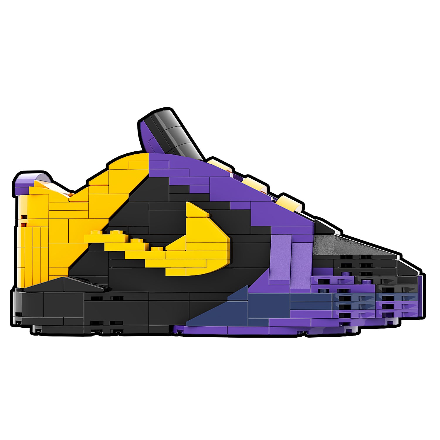 "LAKERS" Inspired Kobe 5 Bricks / Building Blocks Set