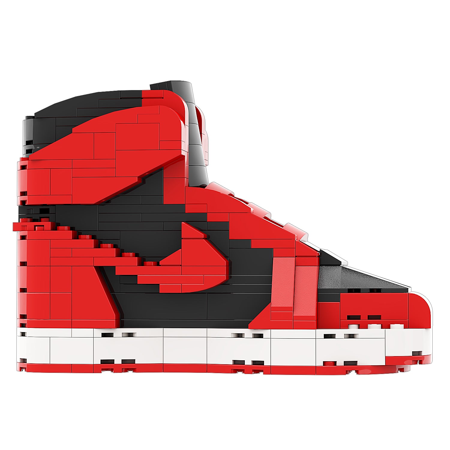 "85 OG Varsity Red" Inspired Air Jordan 1 Bricks / Building Blocks Set