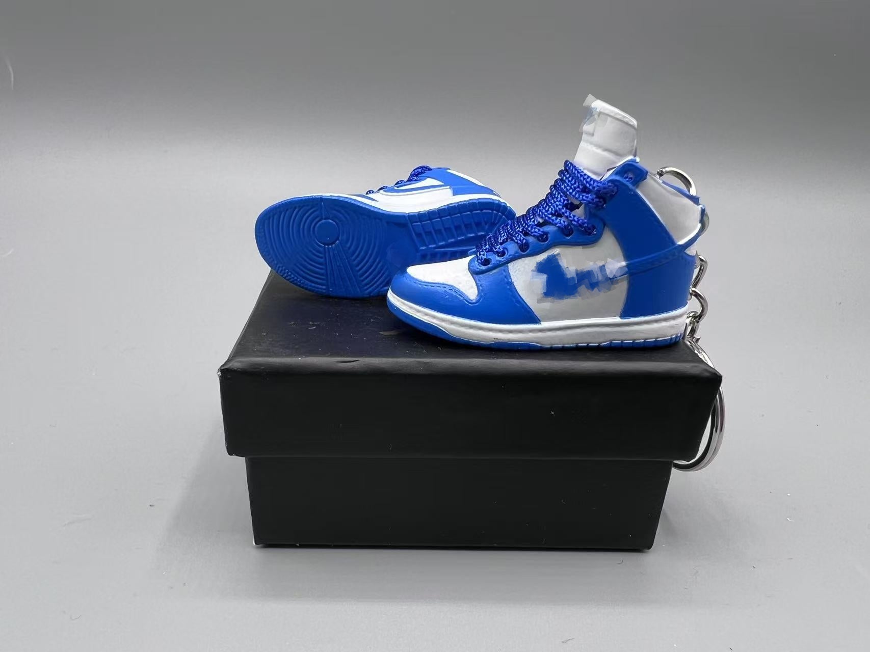 1:6 Scale Mini Sneaker – Doll Wear or Keychain - "Racer Blue"
