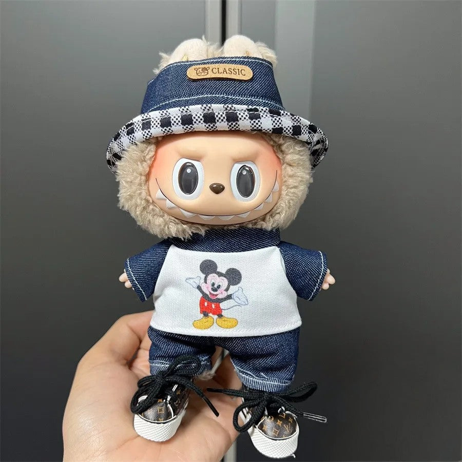 Micky Mouse Popmart Labubu Clothes image 0